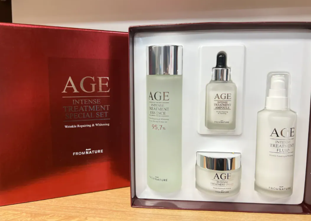 UX46 韓國 AGE晶亮煥白套盒豪華升級4件組 FROMNATURE Age intense treatment Special Set