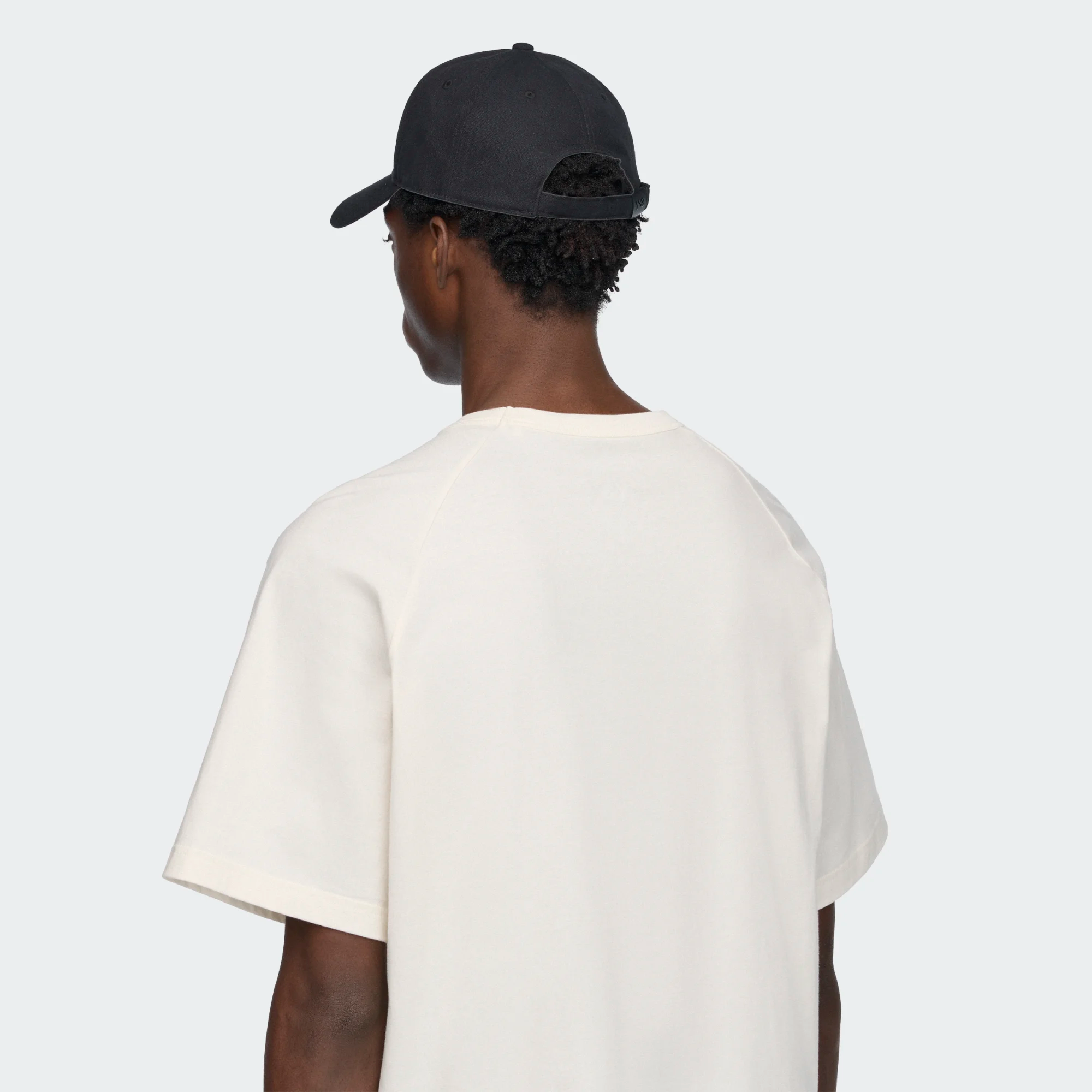 【 Y-3 BOXY SS TEE 胸前LOGO短TEE - 粉白 】