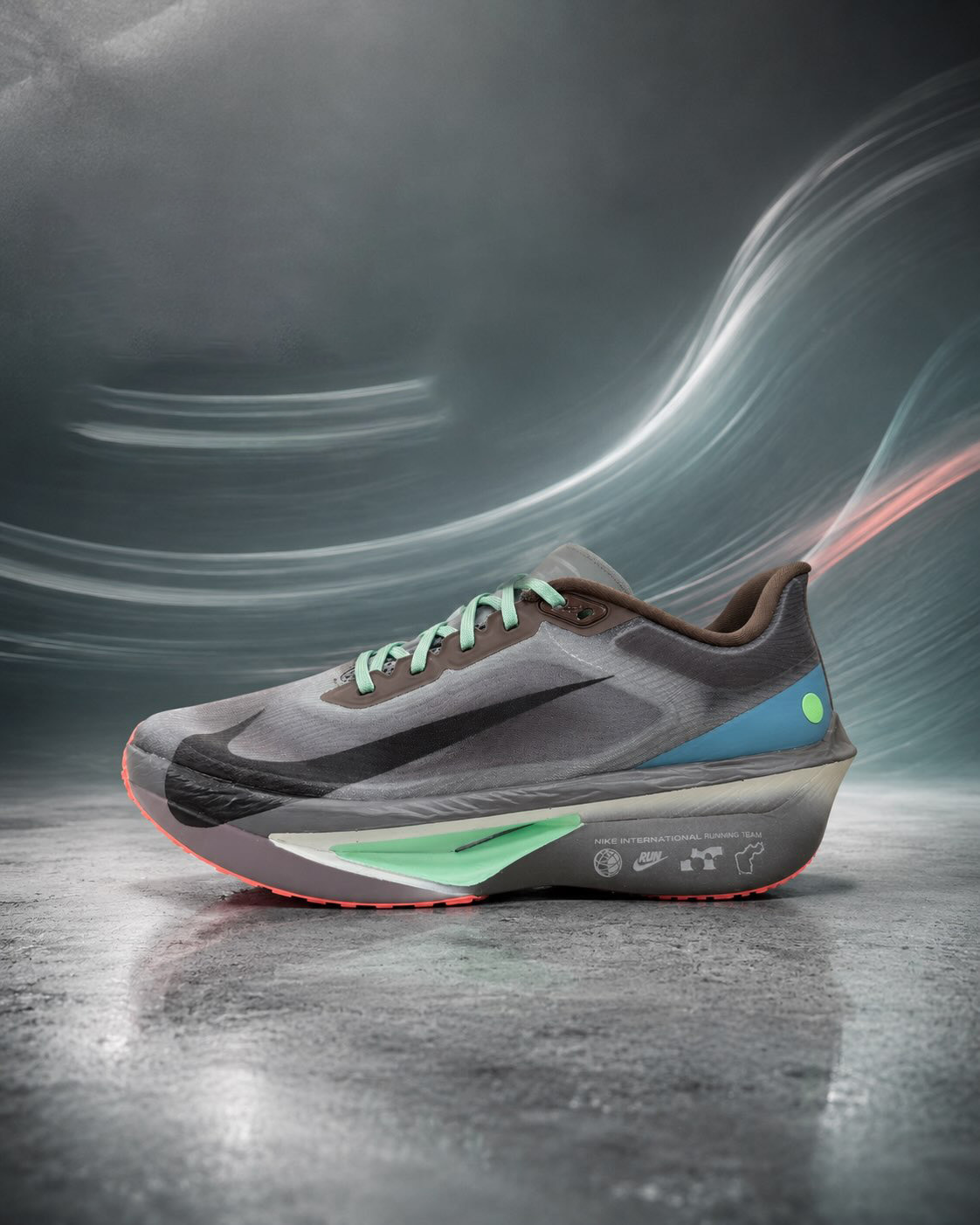 男鞋 NIKE ZOOM FLY 6 煙灰綠 緩震 透氣 碳纖維 慢跑 運動鞋【IW2352-200】