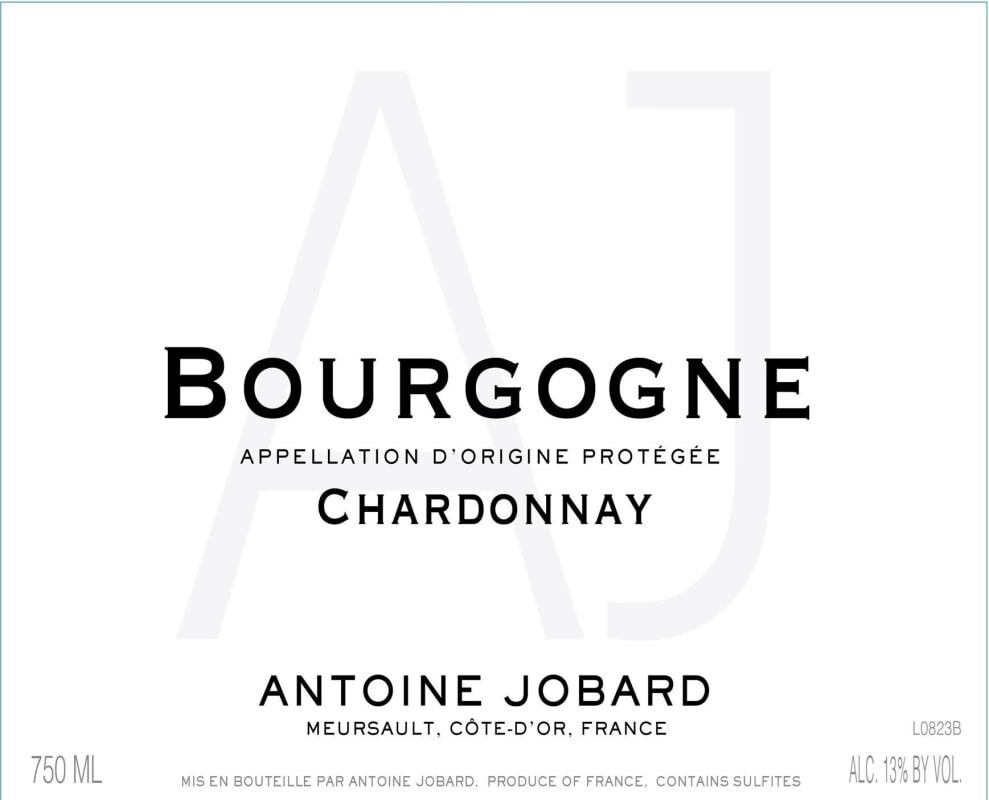 Antoine Jobard Bourgogne Blanc 2022