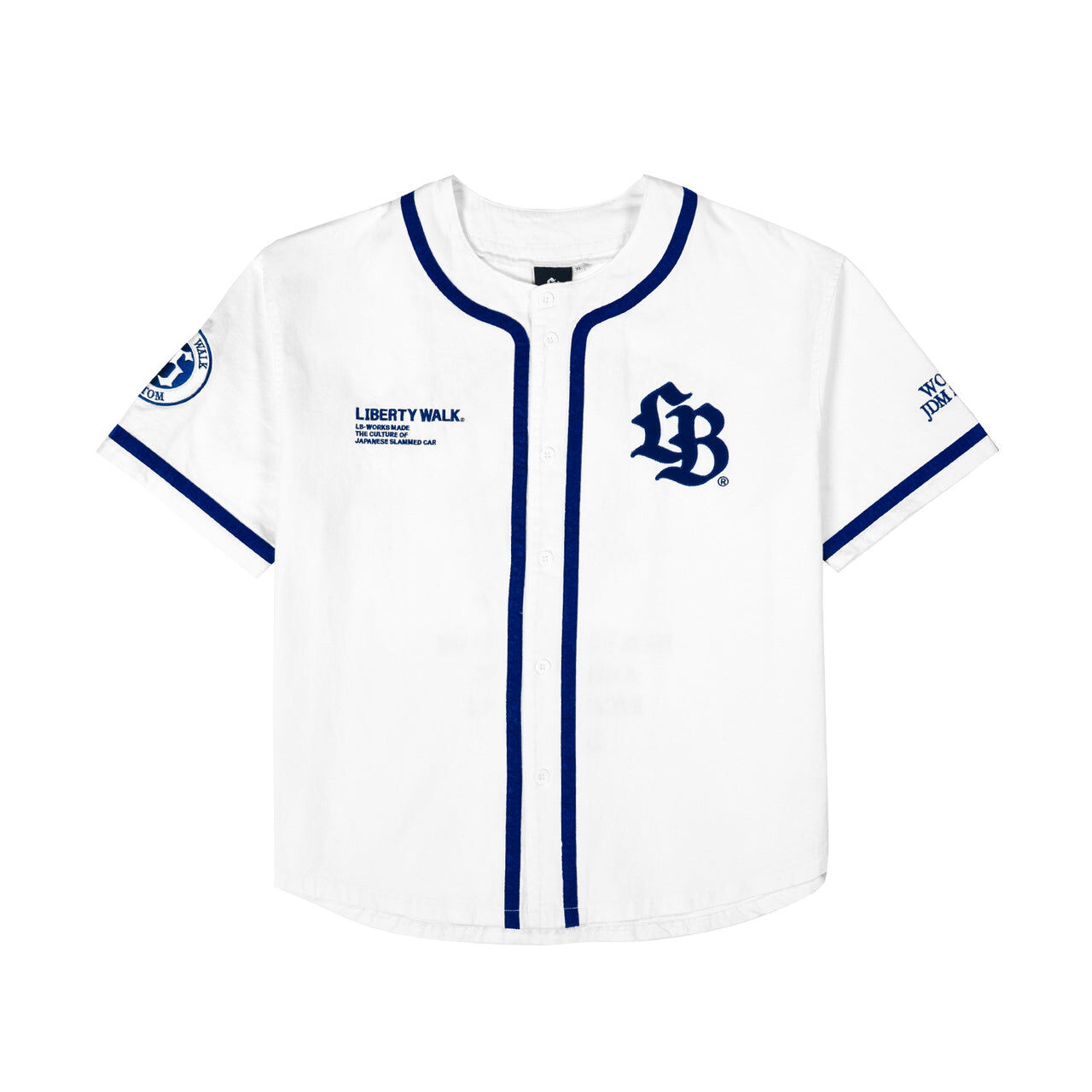 【LIBERTY WALK】0808發售 LB THORN LOGO BASEBALL SHIRTS