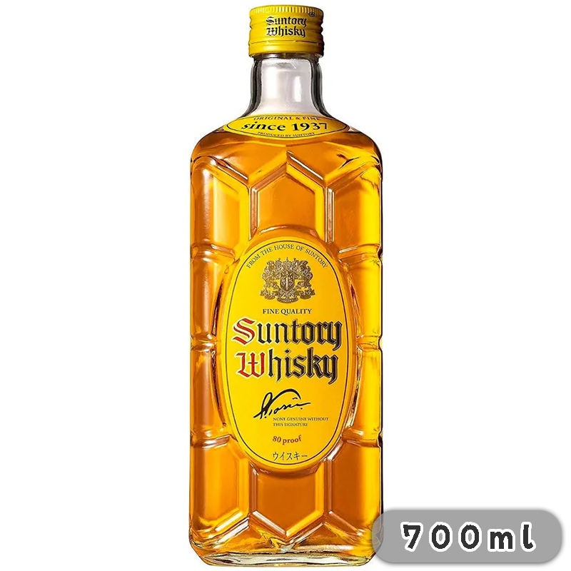 三得利 角瓶 調和威士忌 700mL (無盒)