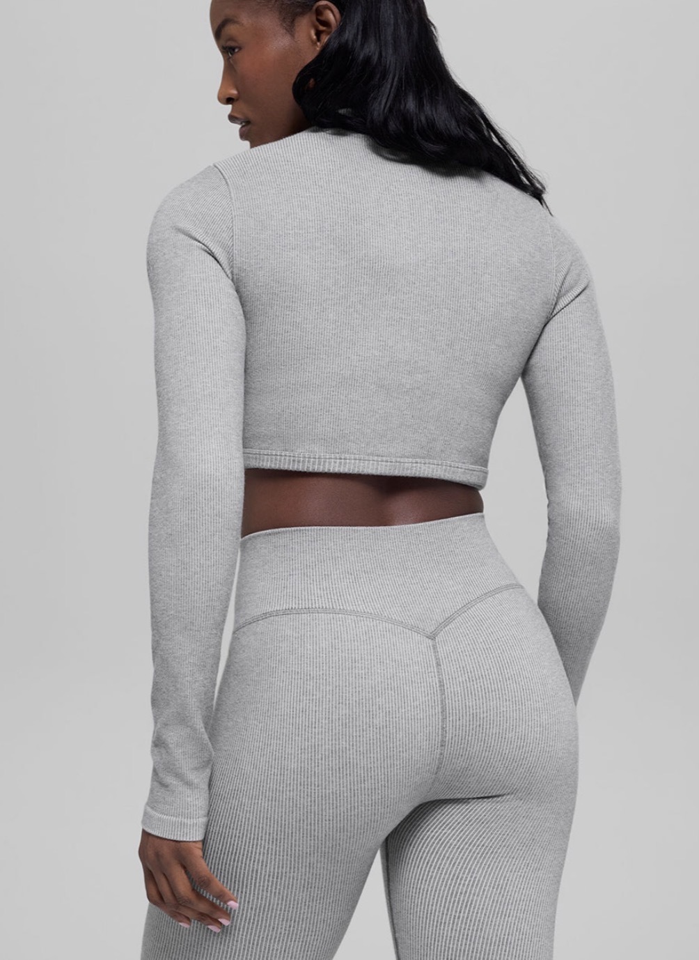 【3色入】Alo Yoga Seamless Two Tone Rib Jacket 雙色螺紋無縫緊身運動外套 (Limited Colour)