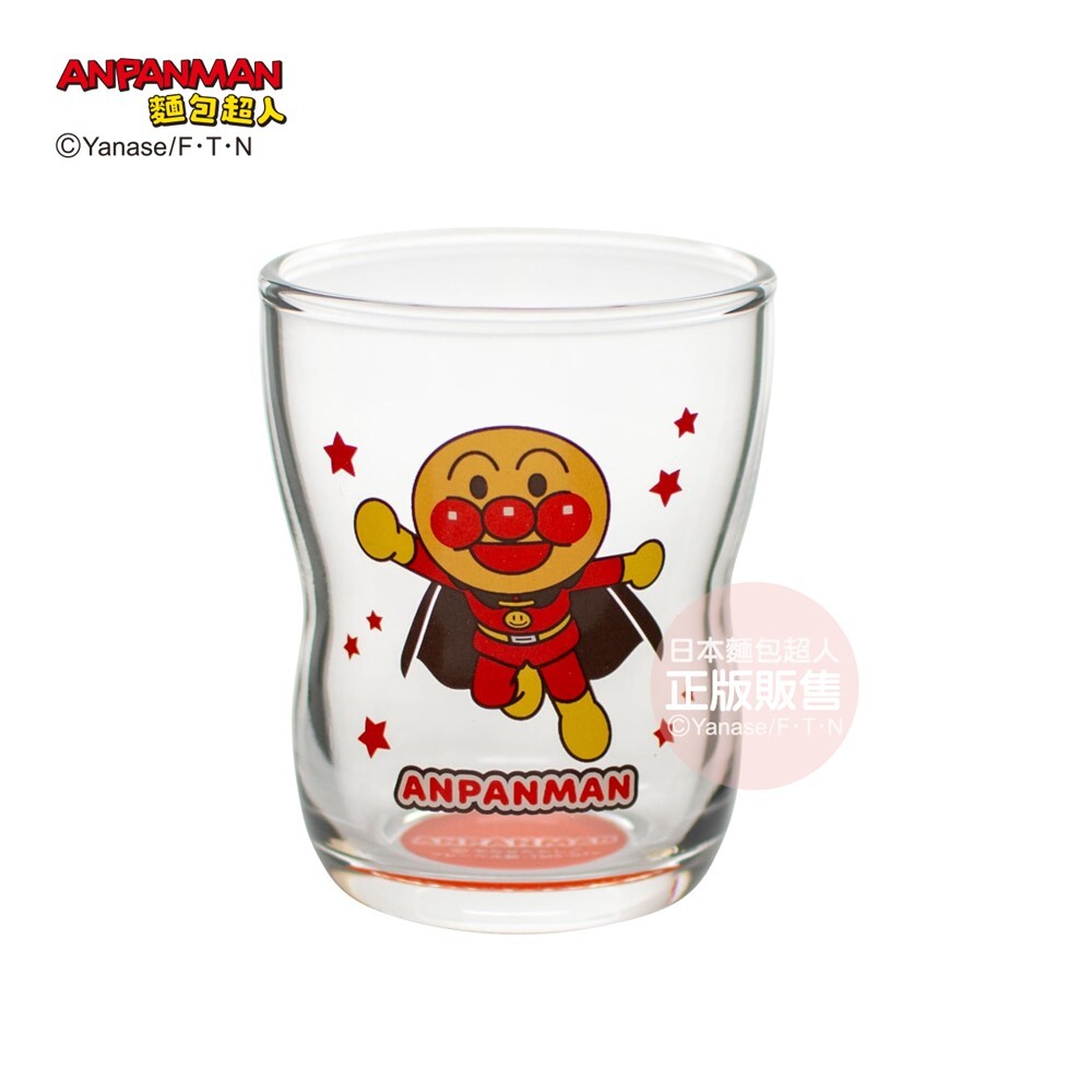 麵包超人玻璃杯-麵包超人 130ML (1入)