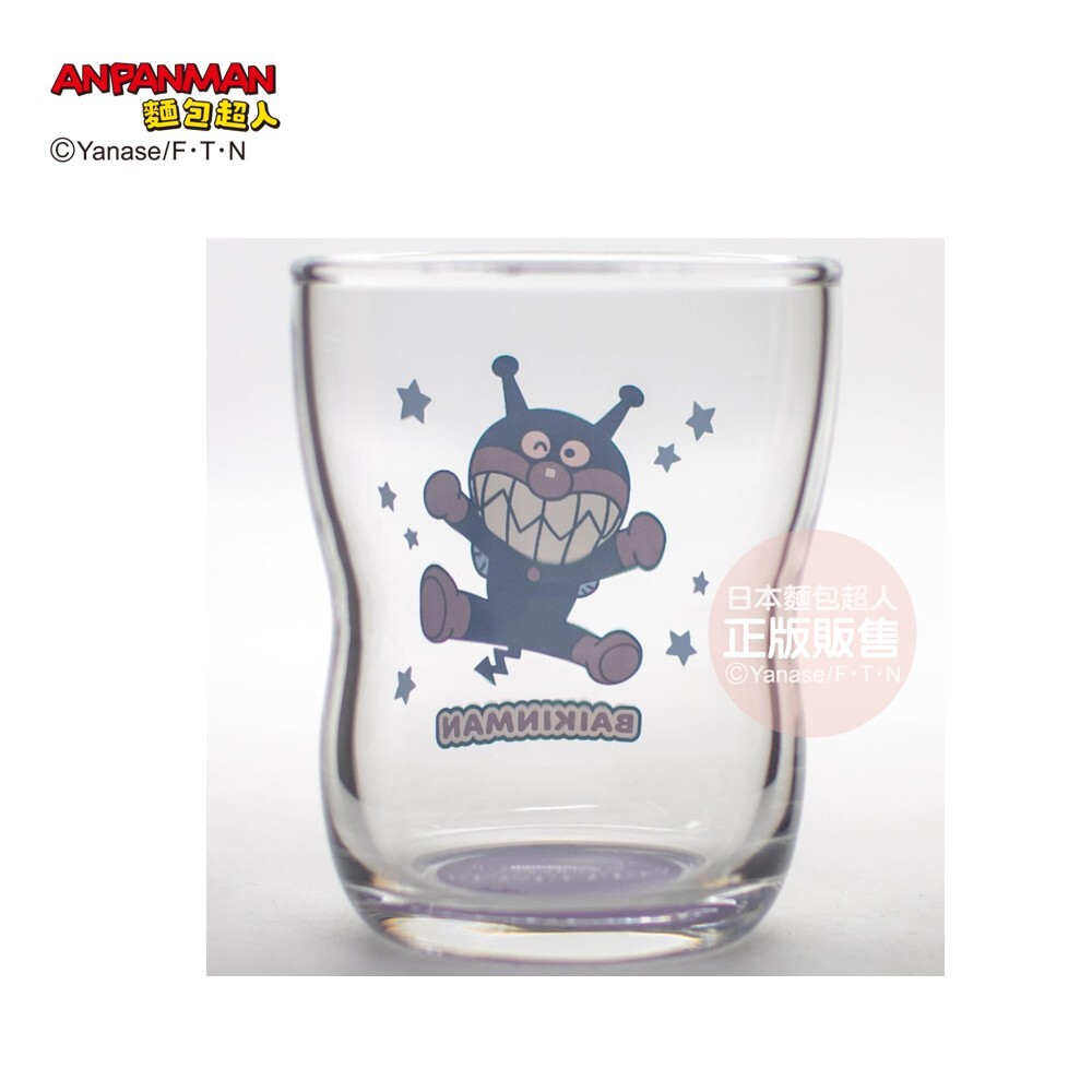 麵包超人玻璃杯-細菌人 130ML (1入)