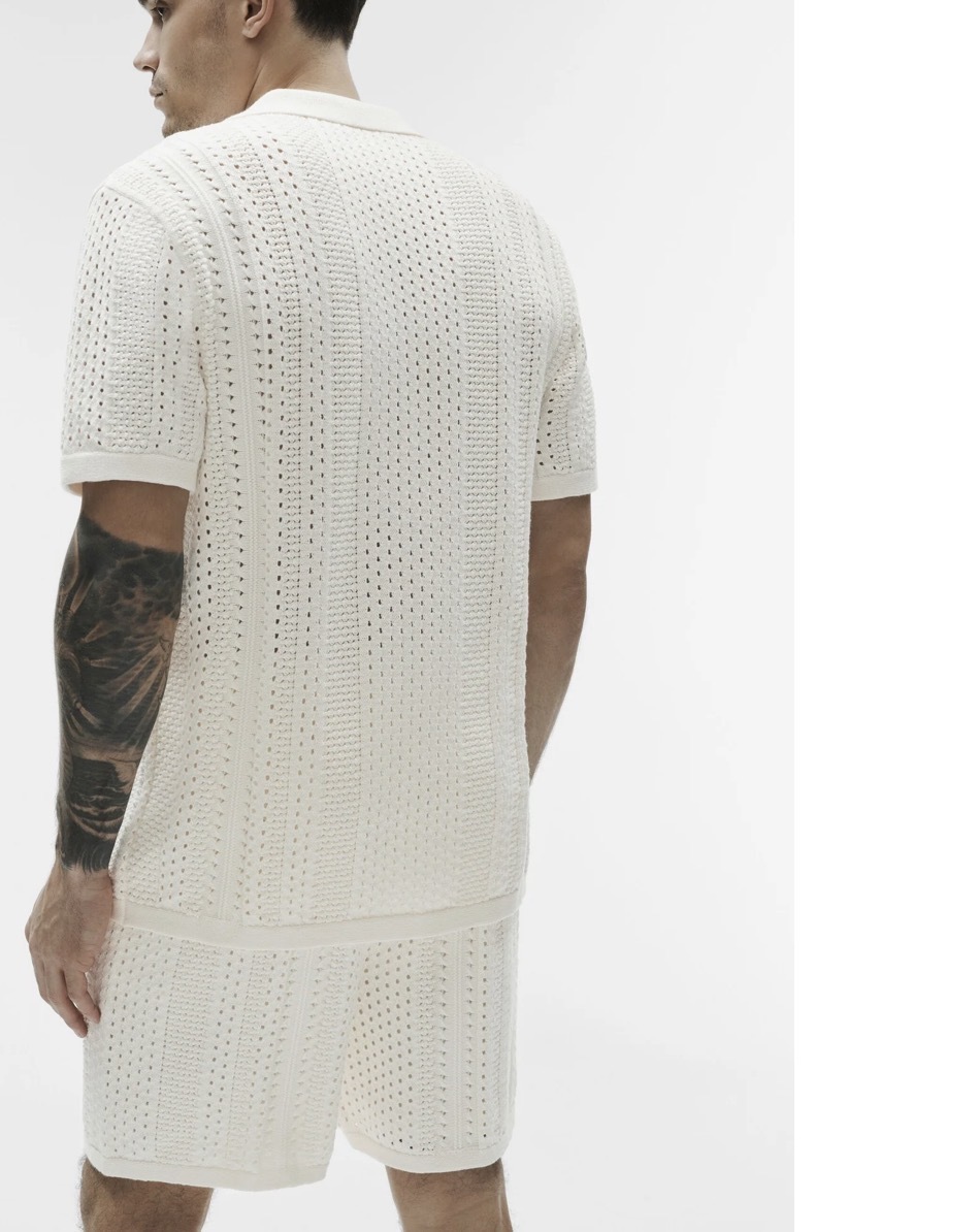 【4色入】Alo Yoga Coastline Knit Short Sleeve Polo
