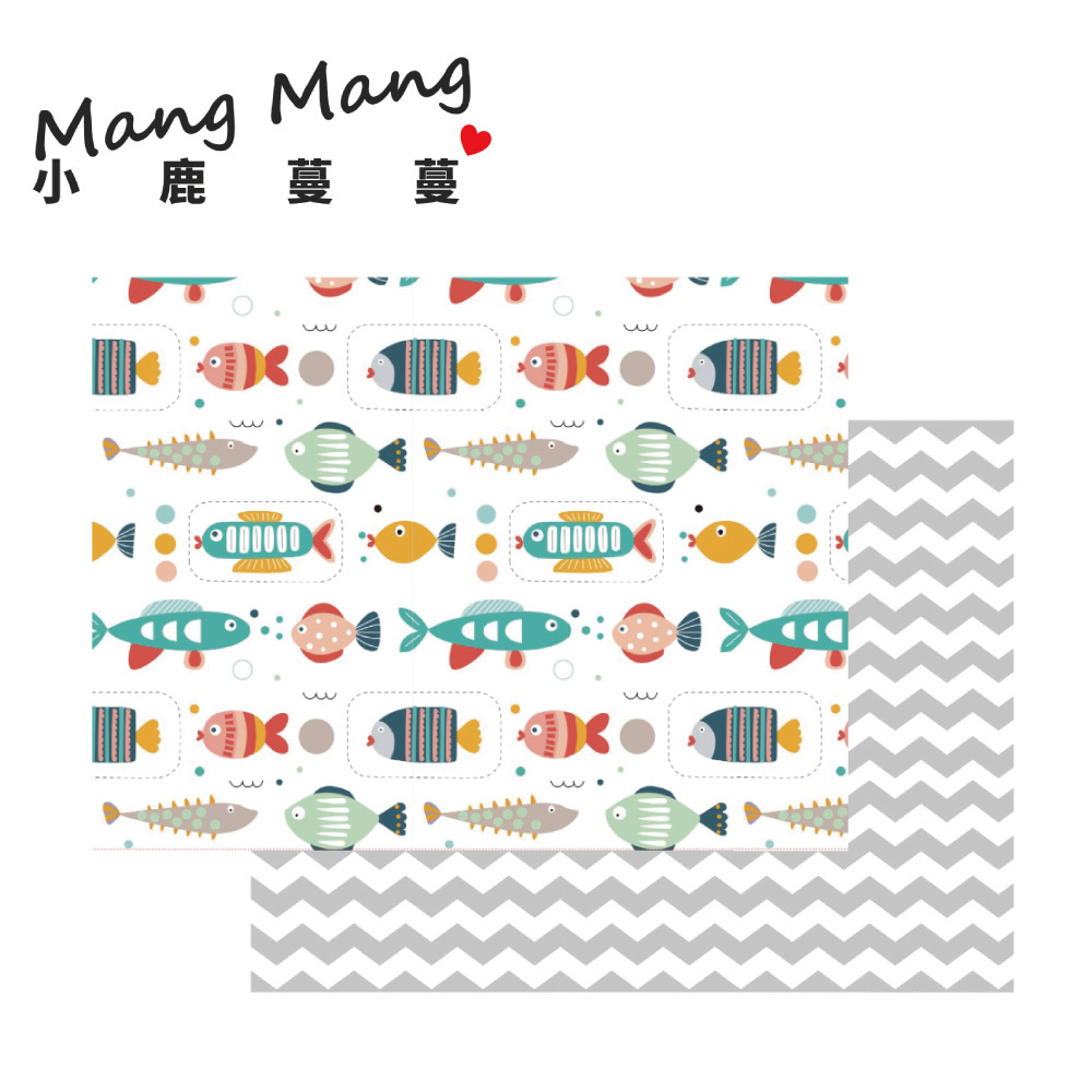 XPE輕量摺疊地墊Picnic版(旅行小魚)