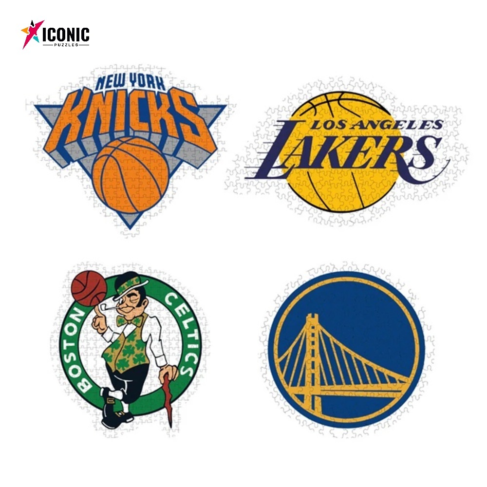 【NBA】球隊LOGO牆壁拼圖 500片 隨機出貨一款 strc
