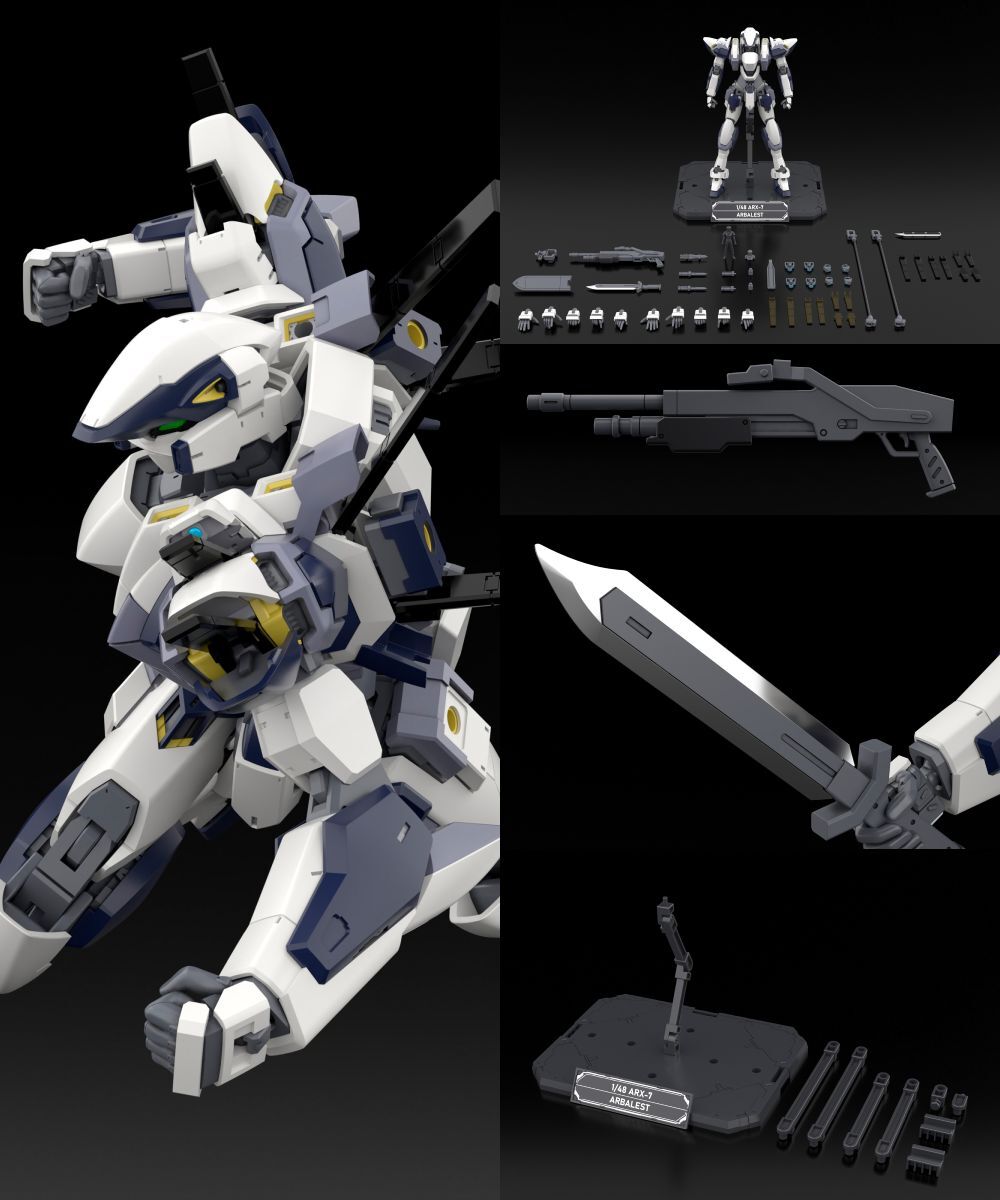 預購-【2026夏季模型展】KADOKAWA PLASTIC MODEL SERIES 「驚爆危機」  1/48 Arbalest 特別套組【日本進口精品】