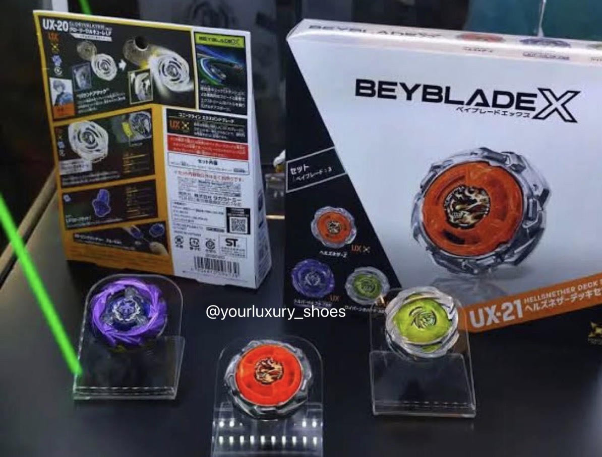 【Luxury】搶先預購 BEYBLADE TAKARA TOMY7 BEYBLADE X UX-21 地獄之門卡組 旋轉陀螺 對戰玩具 戰鬥陀螺 日本正版 日版 可掃QR