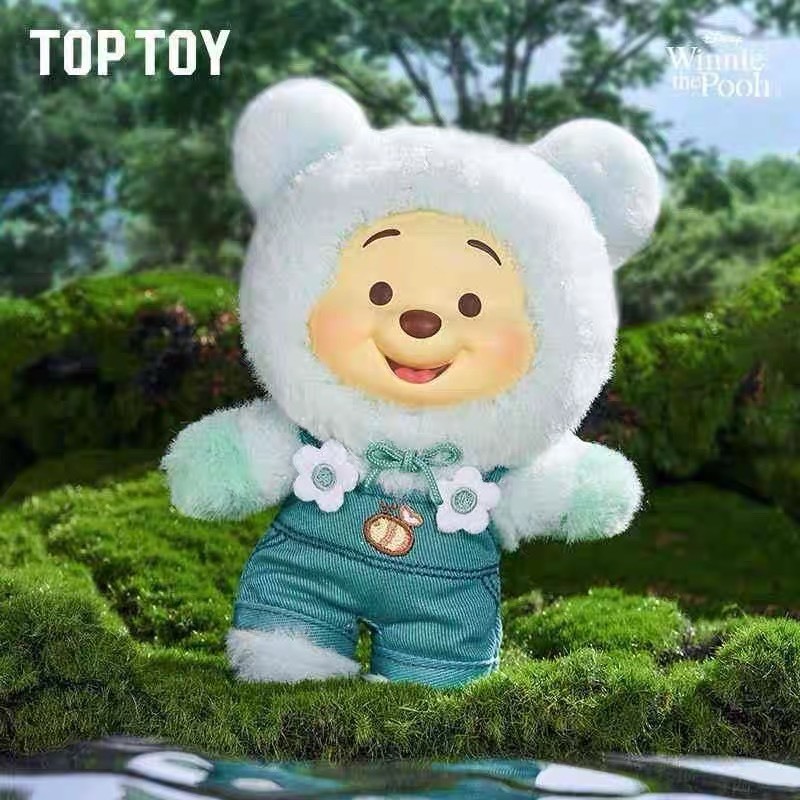 #預購 TOP TOY 小熊維尼糖果熊系列 搪膠毛絨盲盒 共六款