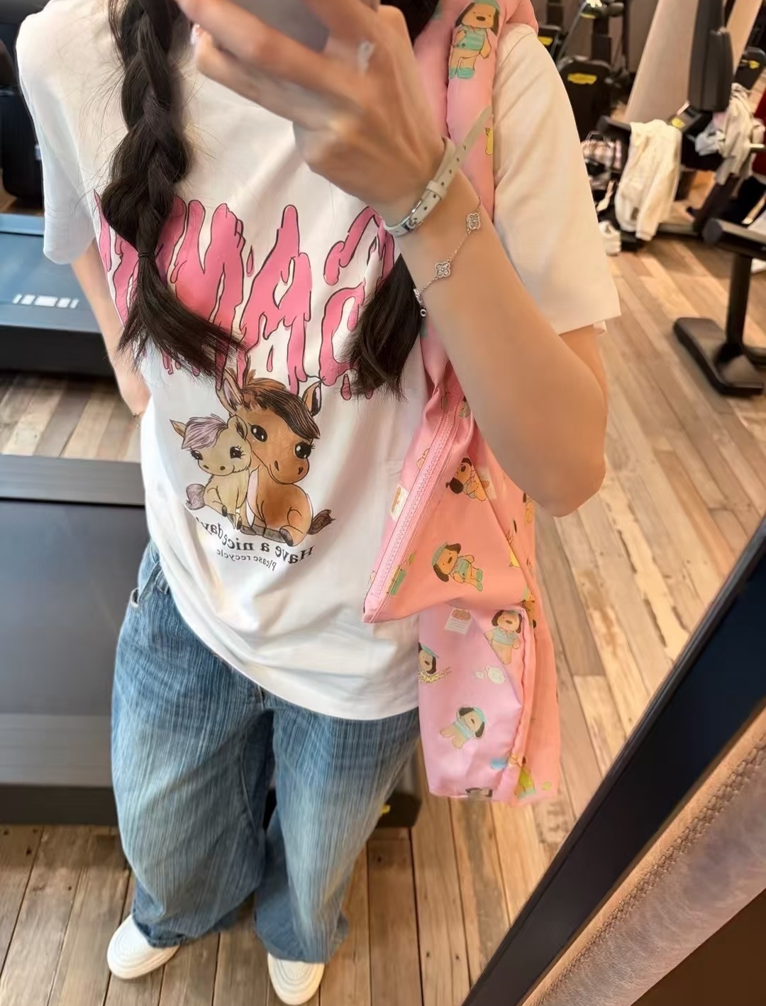 Ganni 馬仔圖案 Tee 女款