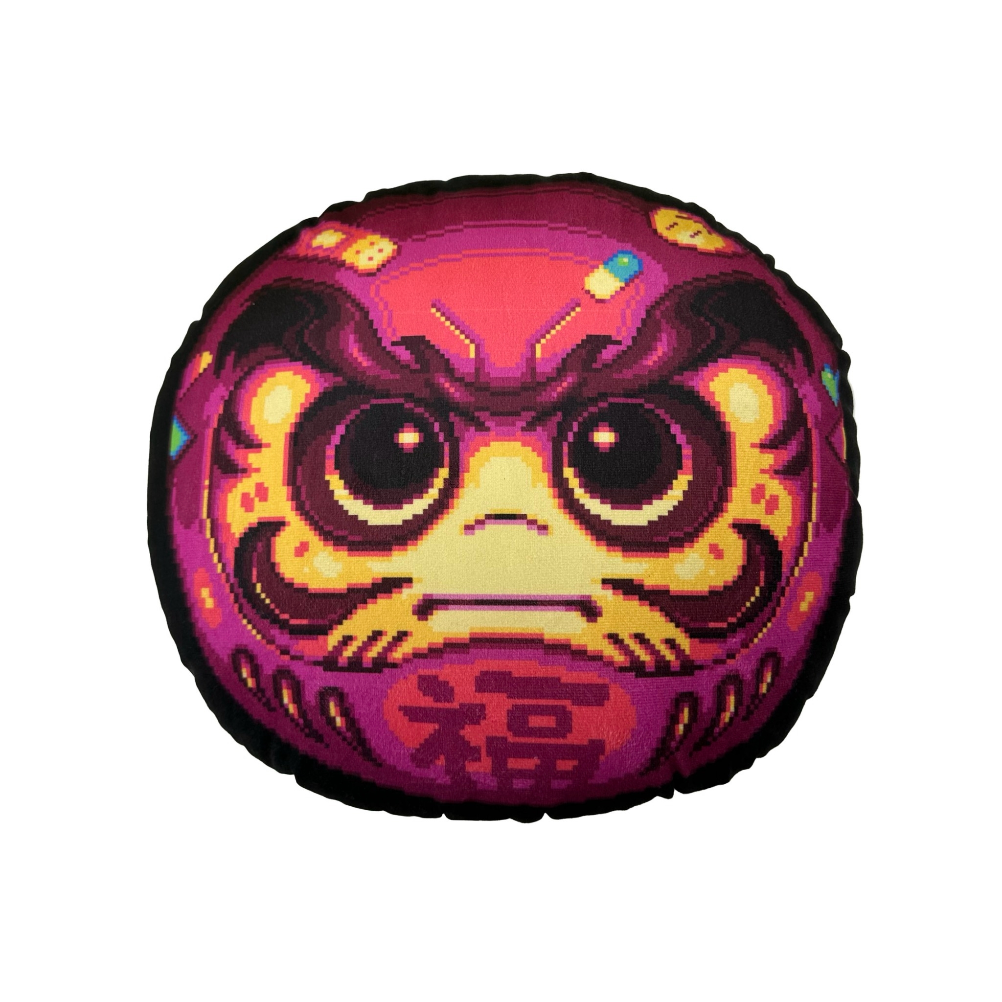 XCTRL®┃ Pixel Jeff 皮傑聯名達摩抱枕┃生活用品 插畫家 居家