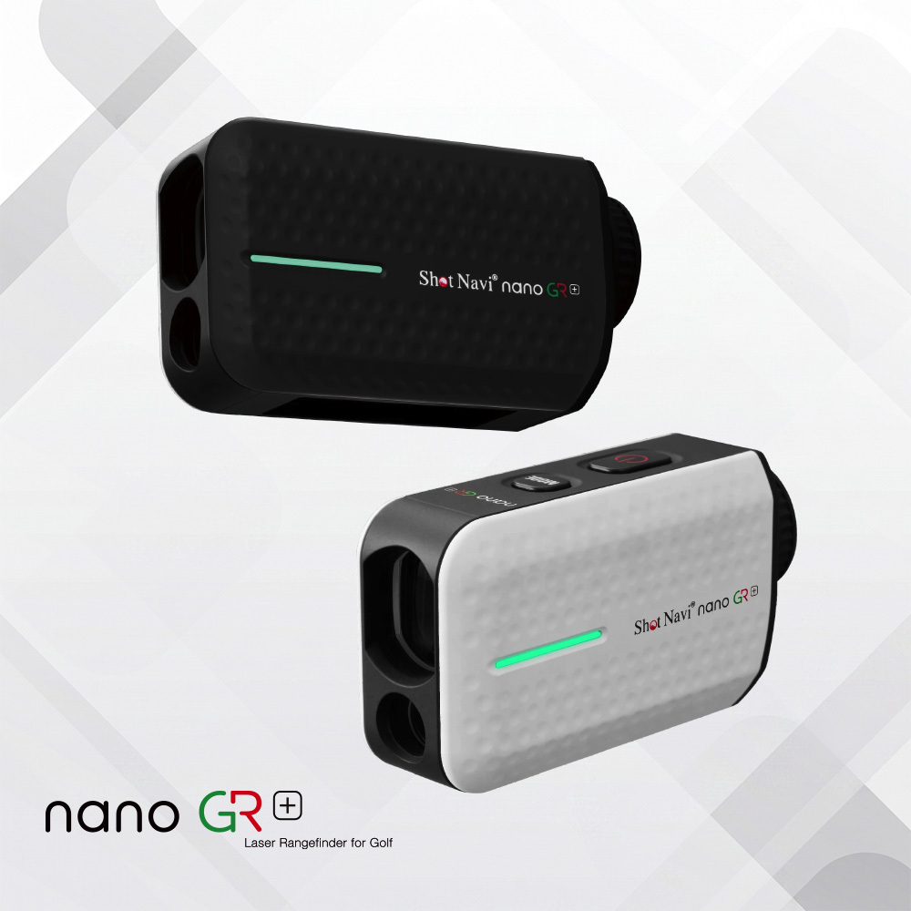 Shot Navi nano GR+ 高爾夫雷射測距儀｜110g超輕量・迷你便攜｜快速距離測量
