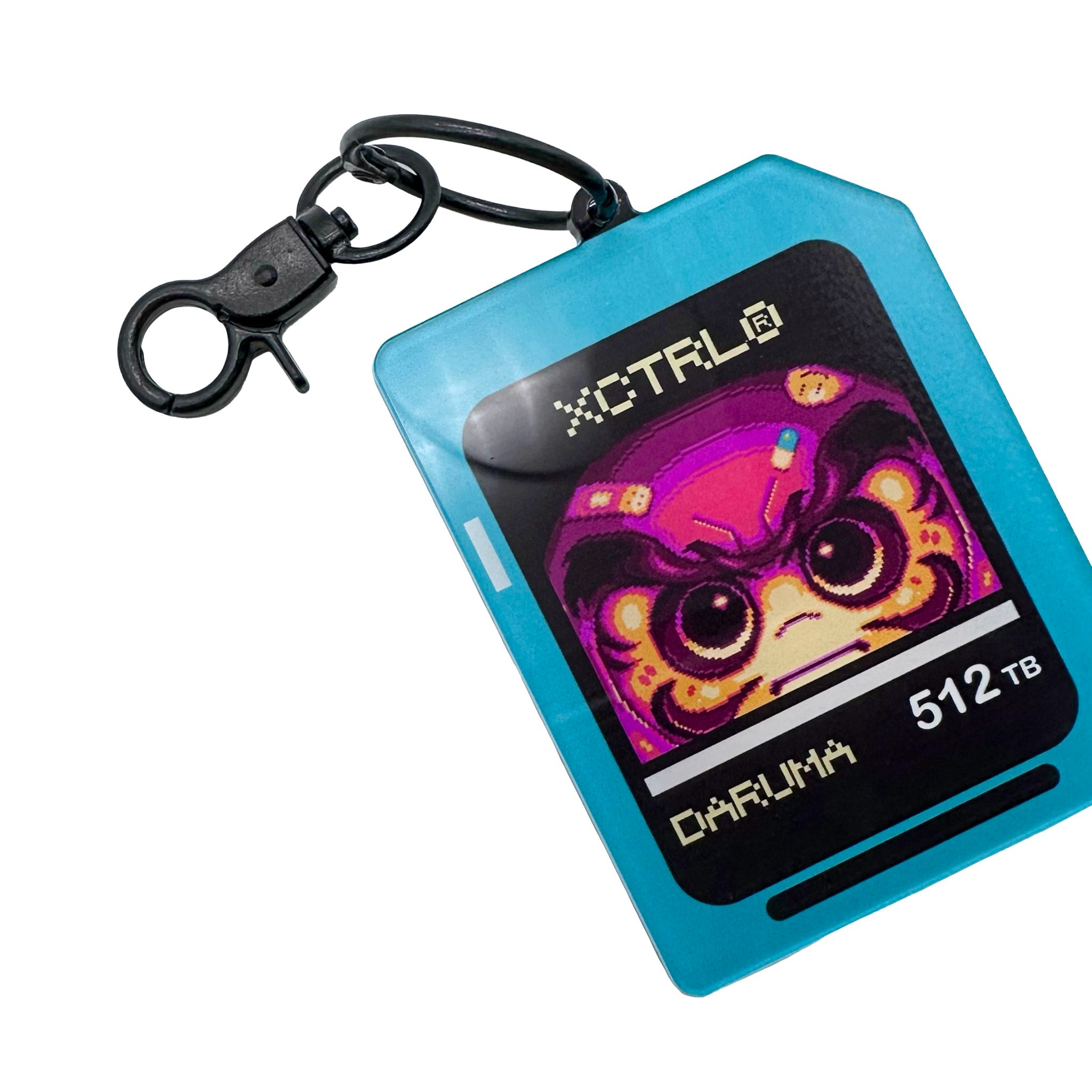 XCTRL®┃ Pixel Jeff 皮傑聯名記憶卡吊飾【一組2入】┃街頭潮流 鑰匙扣 配件