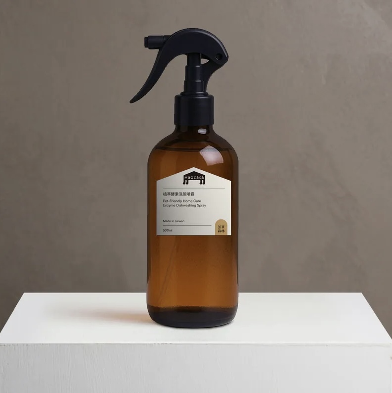 HANSCHIU Maocasa Pet-Friendly Plant-Based Enzyme Dishwashing Spray 500ml
