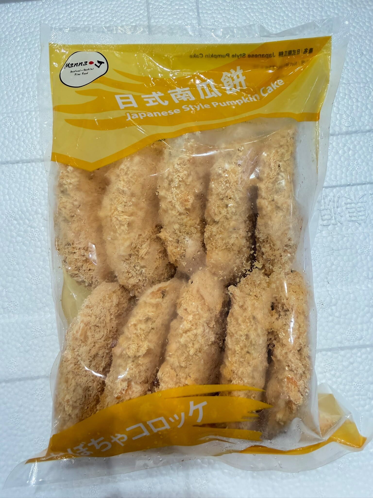 M1: Manna J 南瓜薯餅 75gx10件/包
