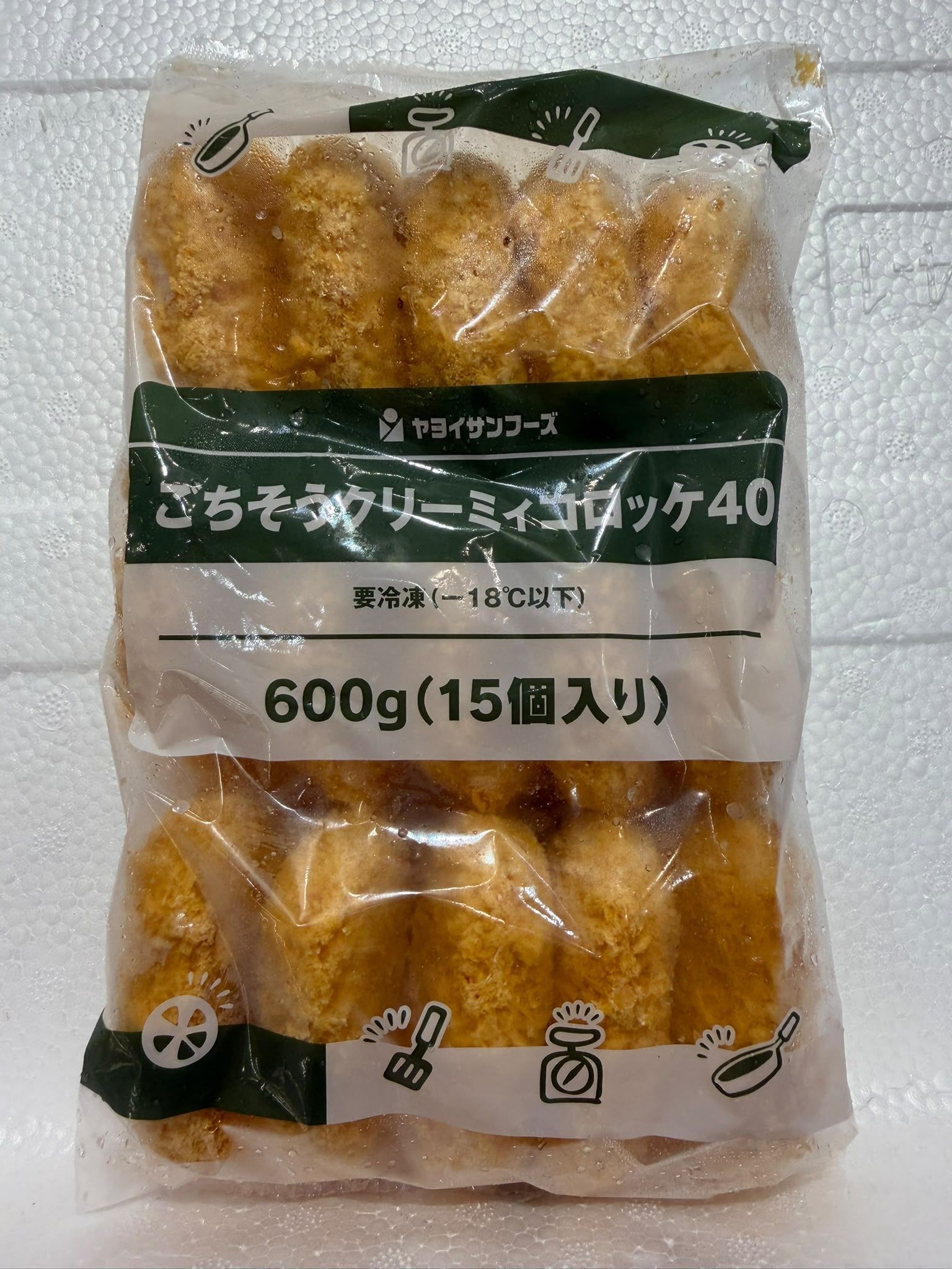 M1: 日本蟹肉忌廉薯餅40gx15個/包