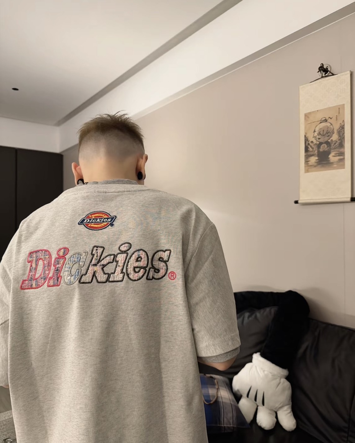 Dickies 美式 復古 街頭 多巴胺 小香風 拼接 印花 Logo 純棉 短袖 4色