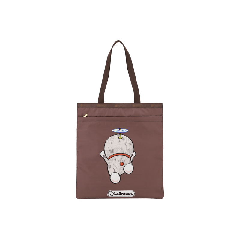 大型肩背托特包(DORAEMON IN NYC LET)