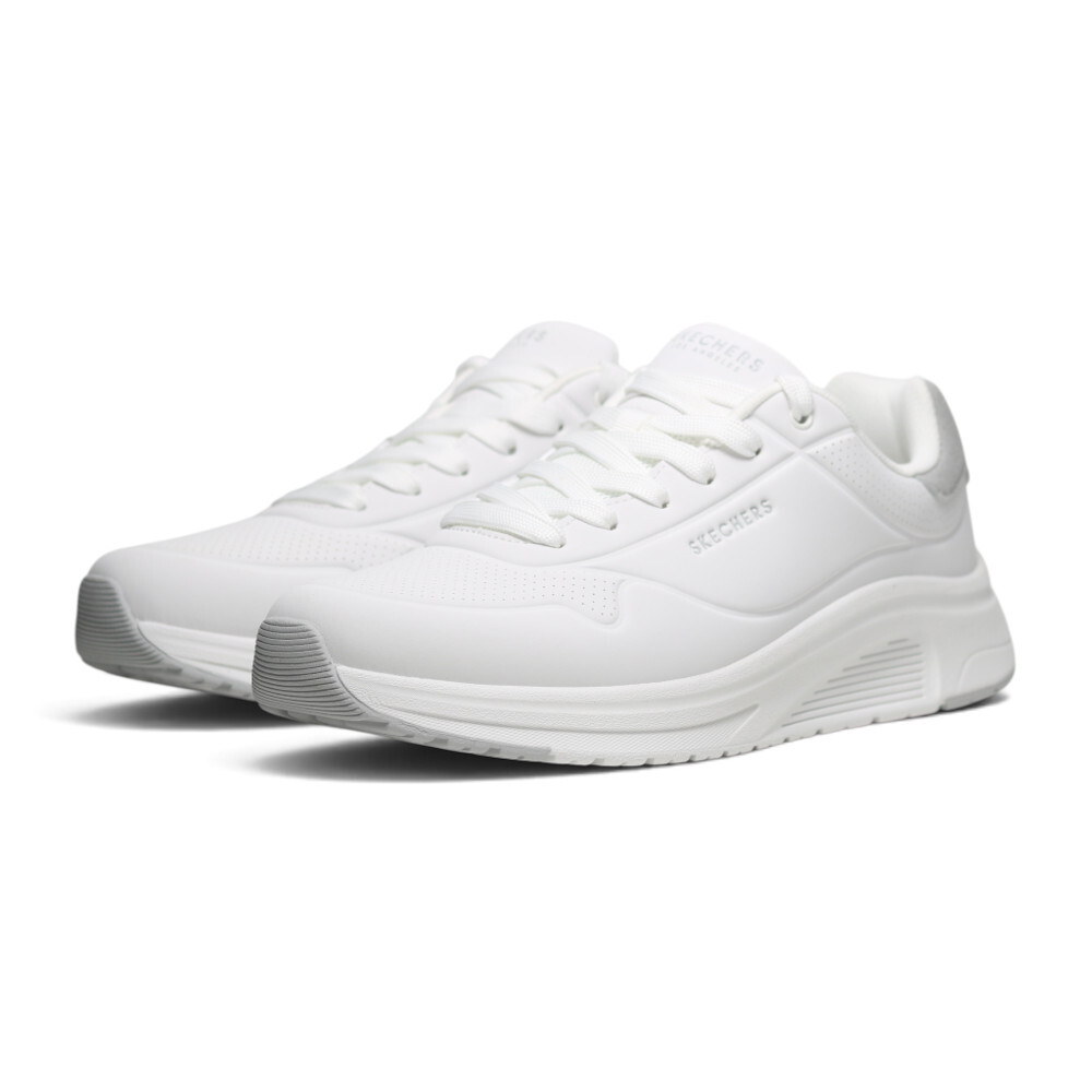 SKECHERS 休閒鞋 UNO LITE 2 白色 輕量 類皮革 男 183530WHT