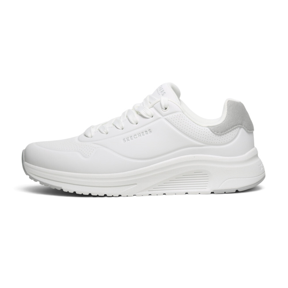 SKECHERS 休閒鞋 UNO LITE 2 白色 輕量 類皮革 男 183530WHT