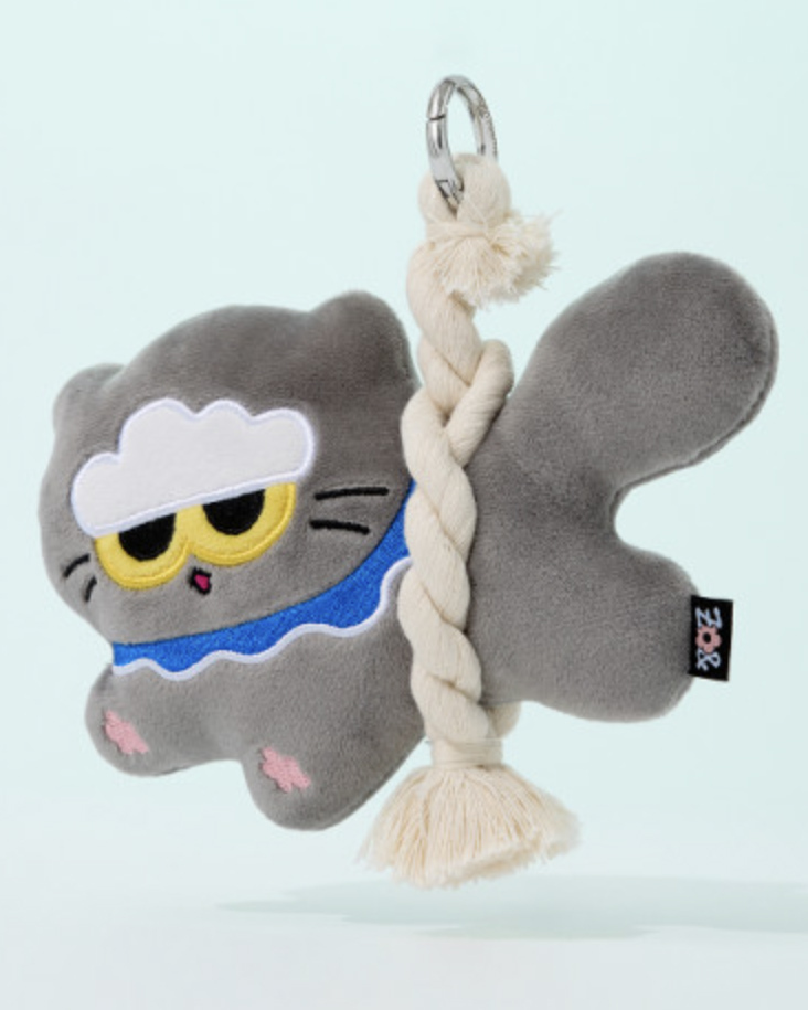 G-DRAGON ZO&FRIENDS ZOA LUCKY CHARM KEYRING 明太魚吊飾鑰匙圈