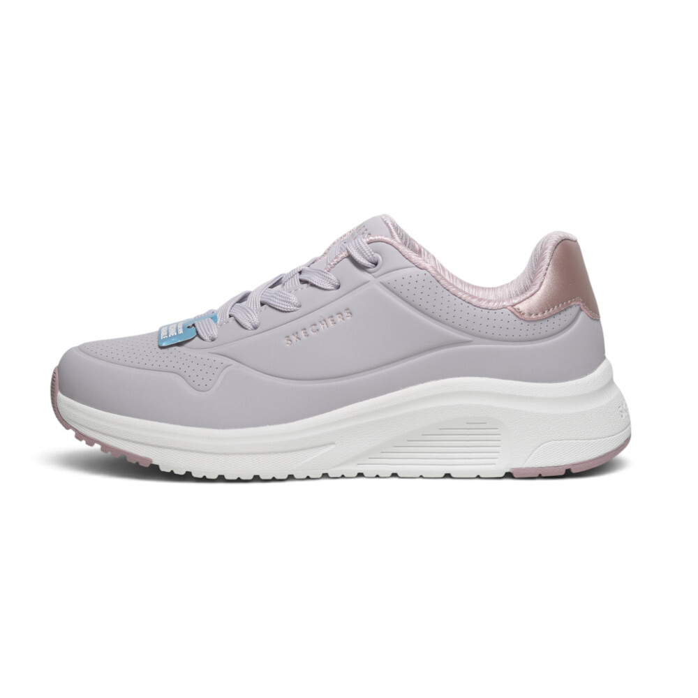 SKECHERS 休閒鞋 UNO LITE 2 薰衣草紫 輕量 類皮革 女 190265LAV