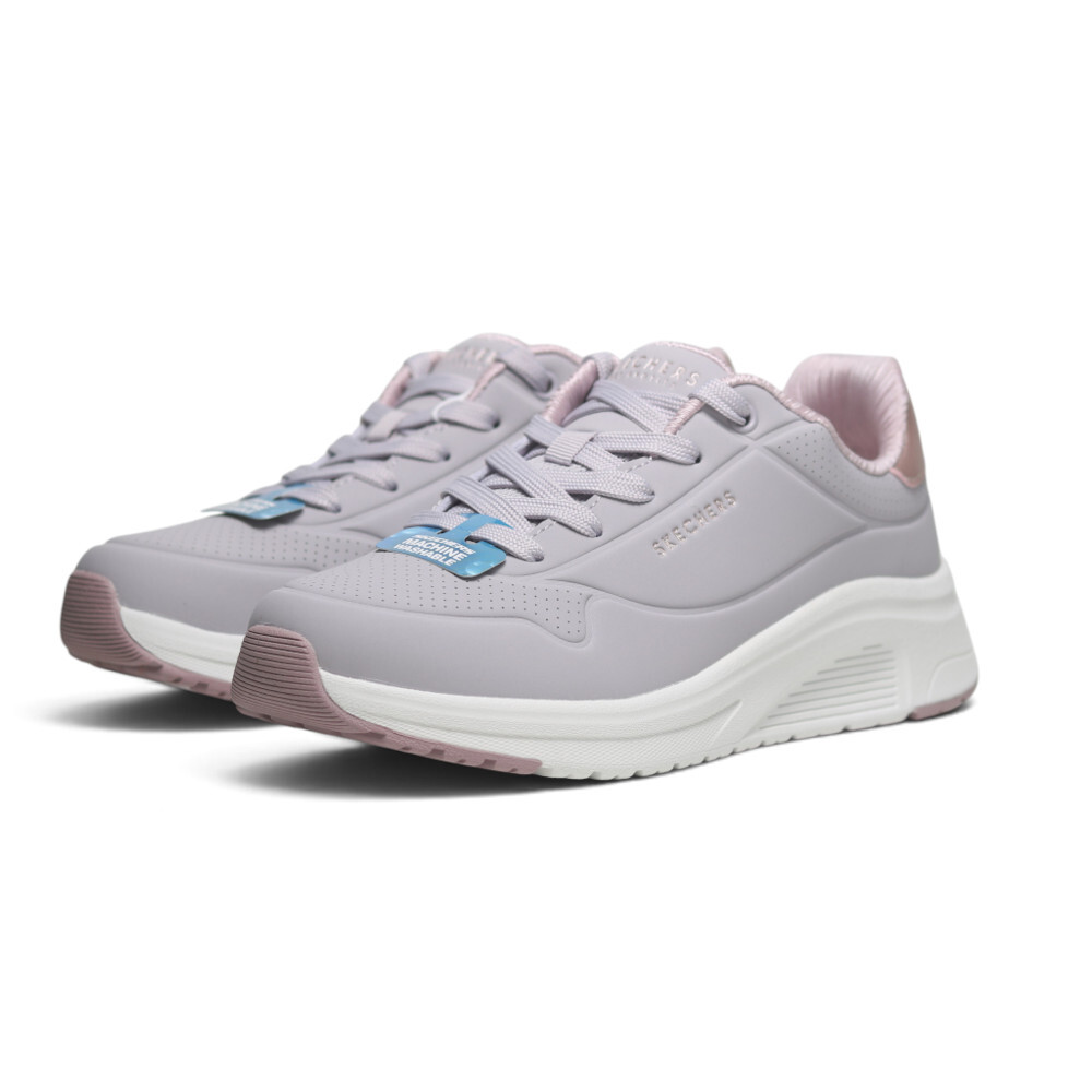 SKECHERS 休閒鞋 UNO LITE 2 薰衣草紫 輕量 類皮革 女 190265LAV
