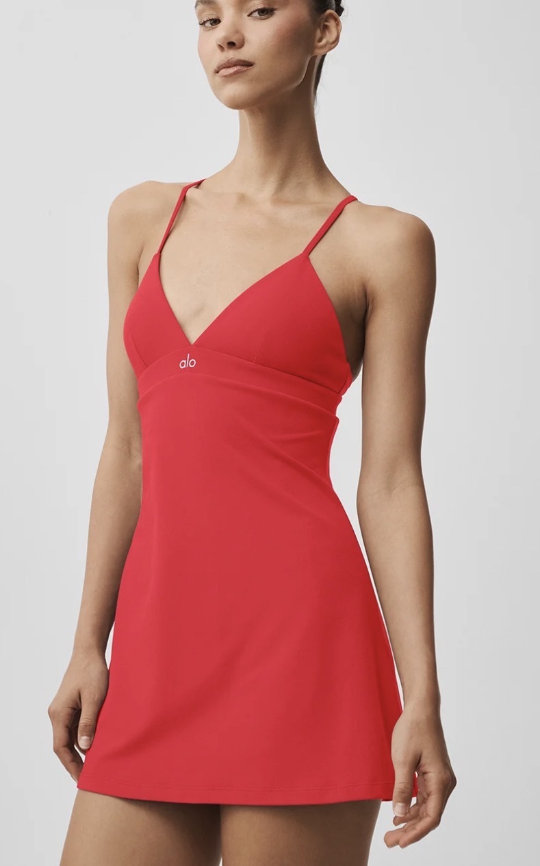 【7色入】Alo Yoga Airbrush Splendor Dress 經典美背修身運動連身裙⁠ (Limited Colour)