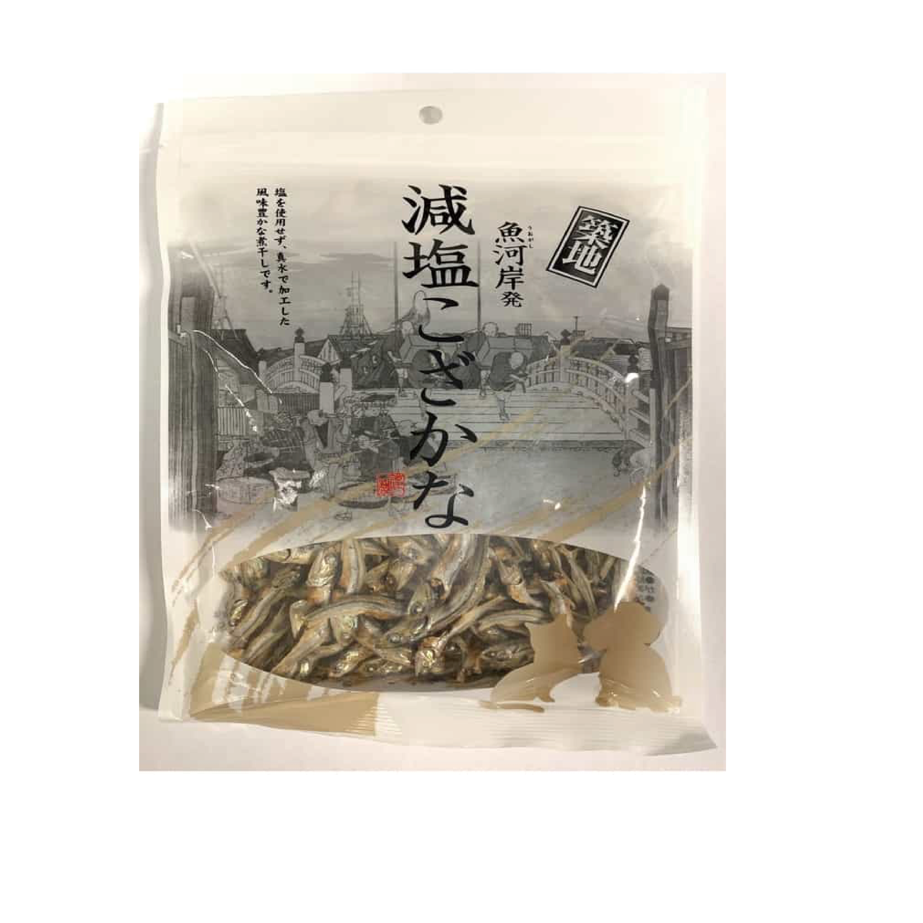 日本Natural Foods 築地減鹽小銀魚80g(NF-0579)