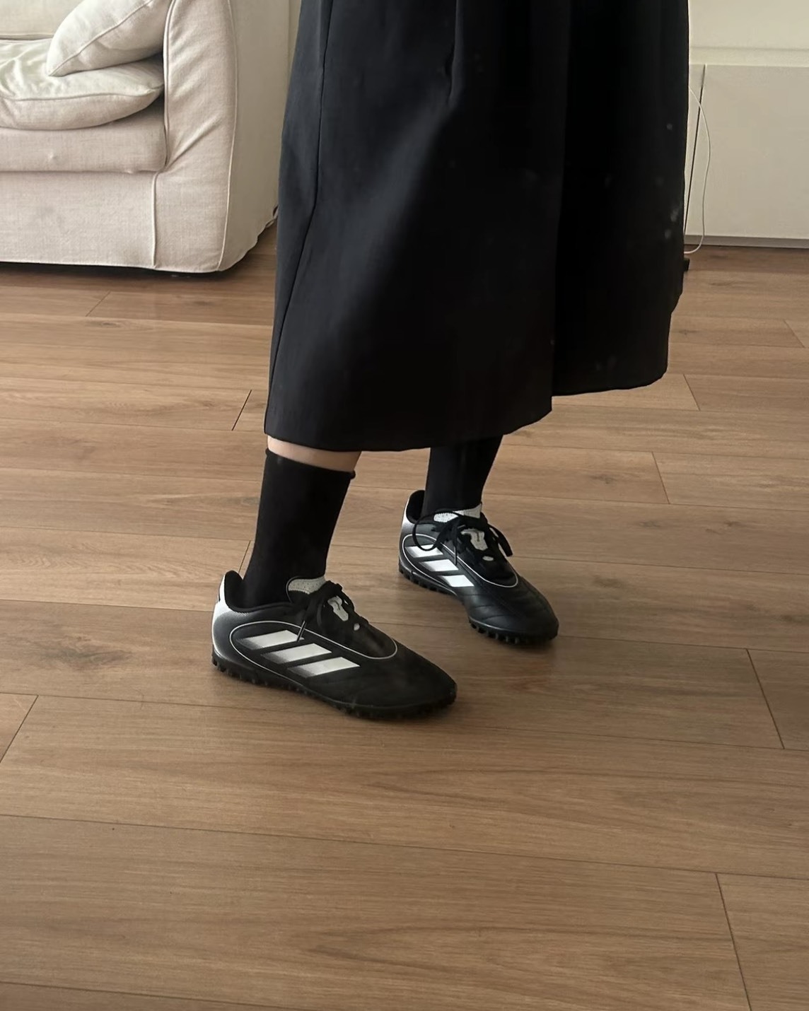 【預購】ADIDAS GOLETTO 9 TF 黑色 IH0083