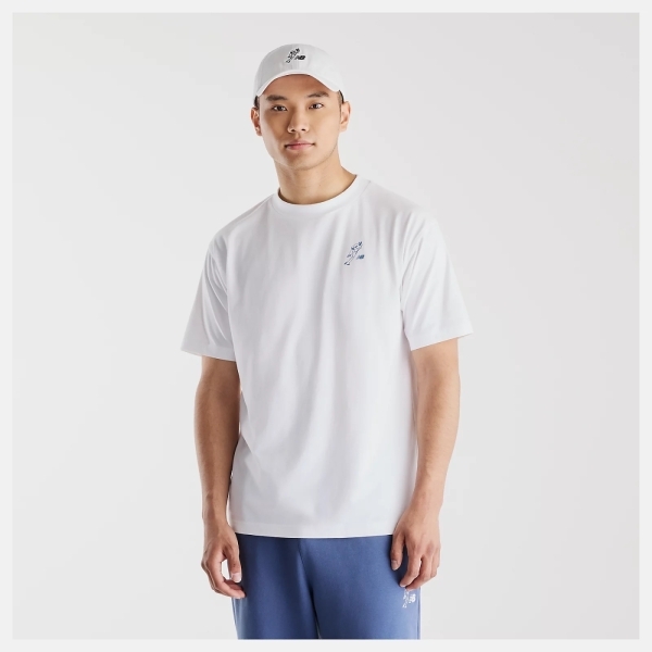 NEW BALANCE 短T NB 白色 大谷翔平 短袖 上衣 男 MT6224FCWT