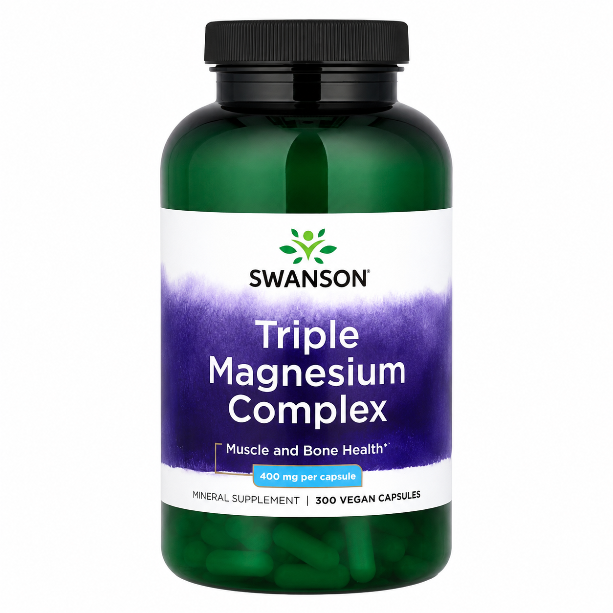 【iHerb】Swanson 斯旺森Triple Magnesium 三重鎂複合物 素食