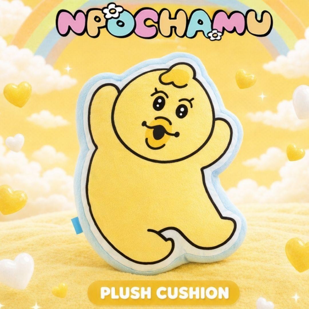 優格精靈 Npochamu |毛绒公仔抱枕/攬枕 -大黃雞