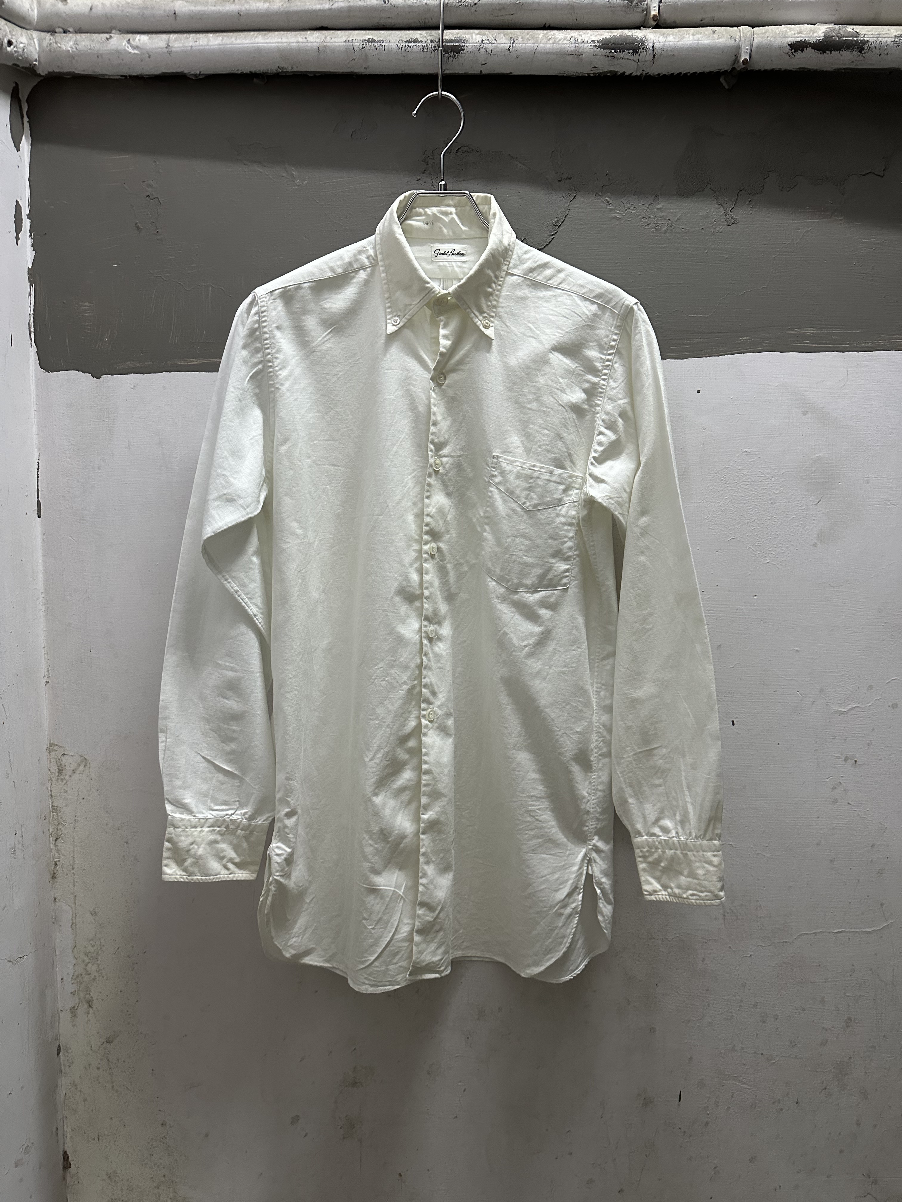 30’s Gimbel Brothers BD Shirt “W/Gusset” (MADE IN USA)
