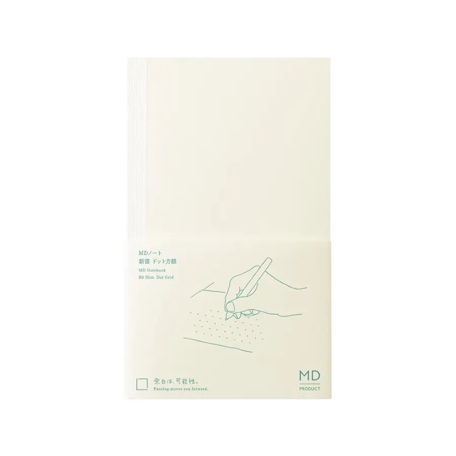 MIDORI(MD)｜新書 B6 Slim 點陣筆記本