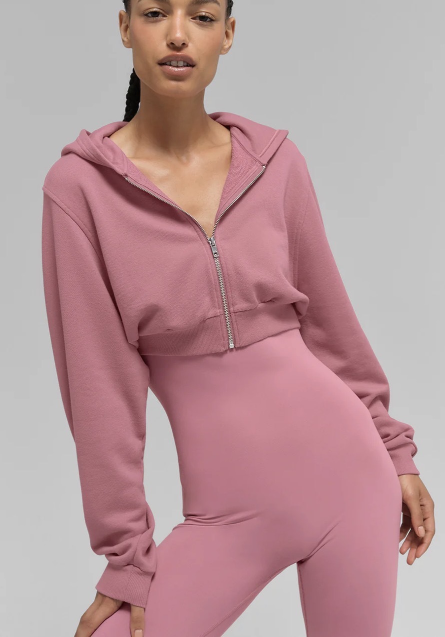 【5色入】 Alo Yoga Sweet Escape Zip Up Hoodie 甜美拉鏈連帽短版衛衣外套