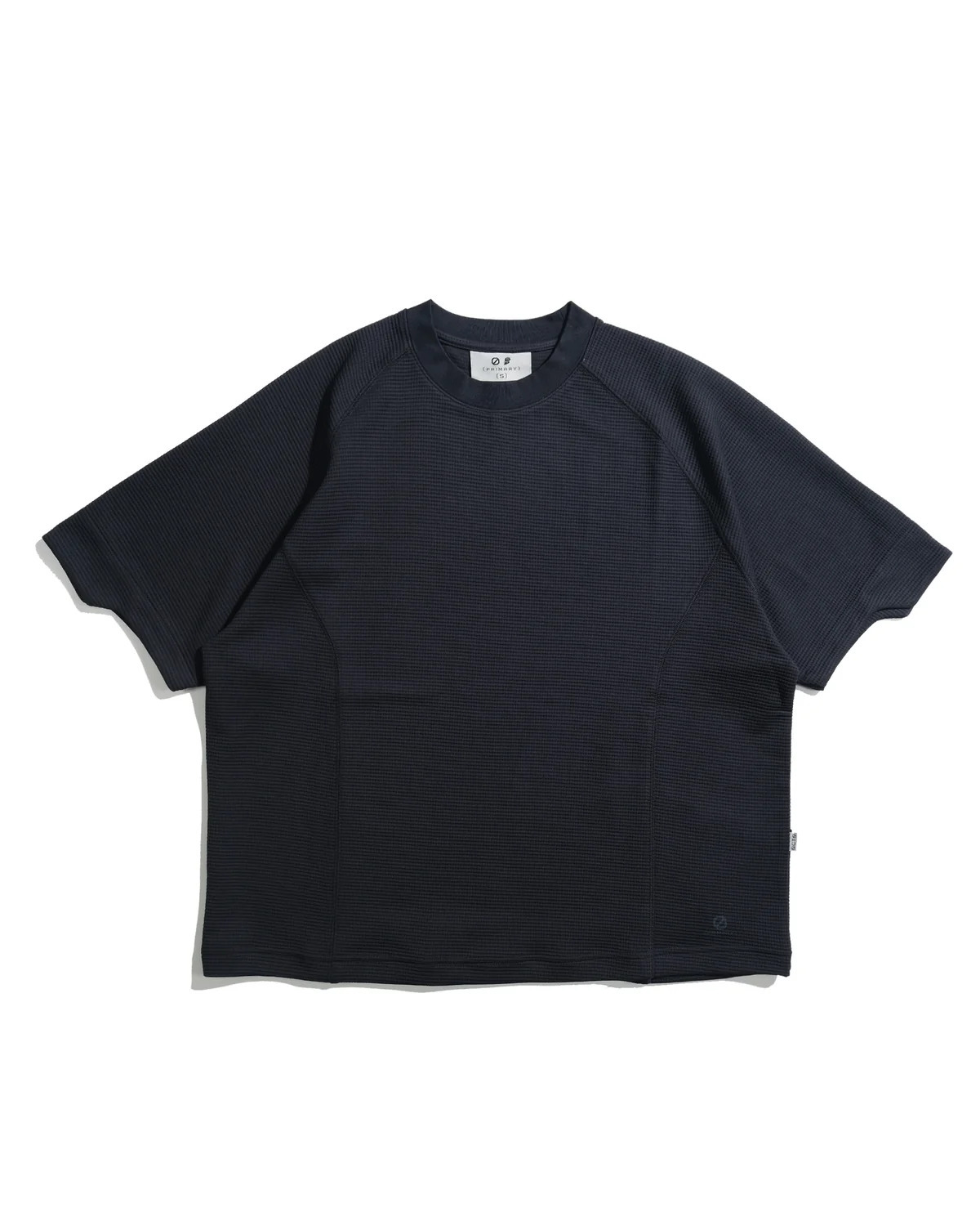 Octo Gambol  Light Grid Waffle T-shirt  - Dark-Navy | S26-PR-T3