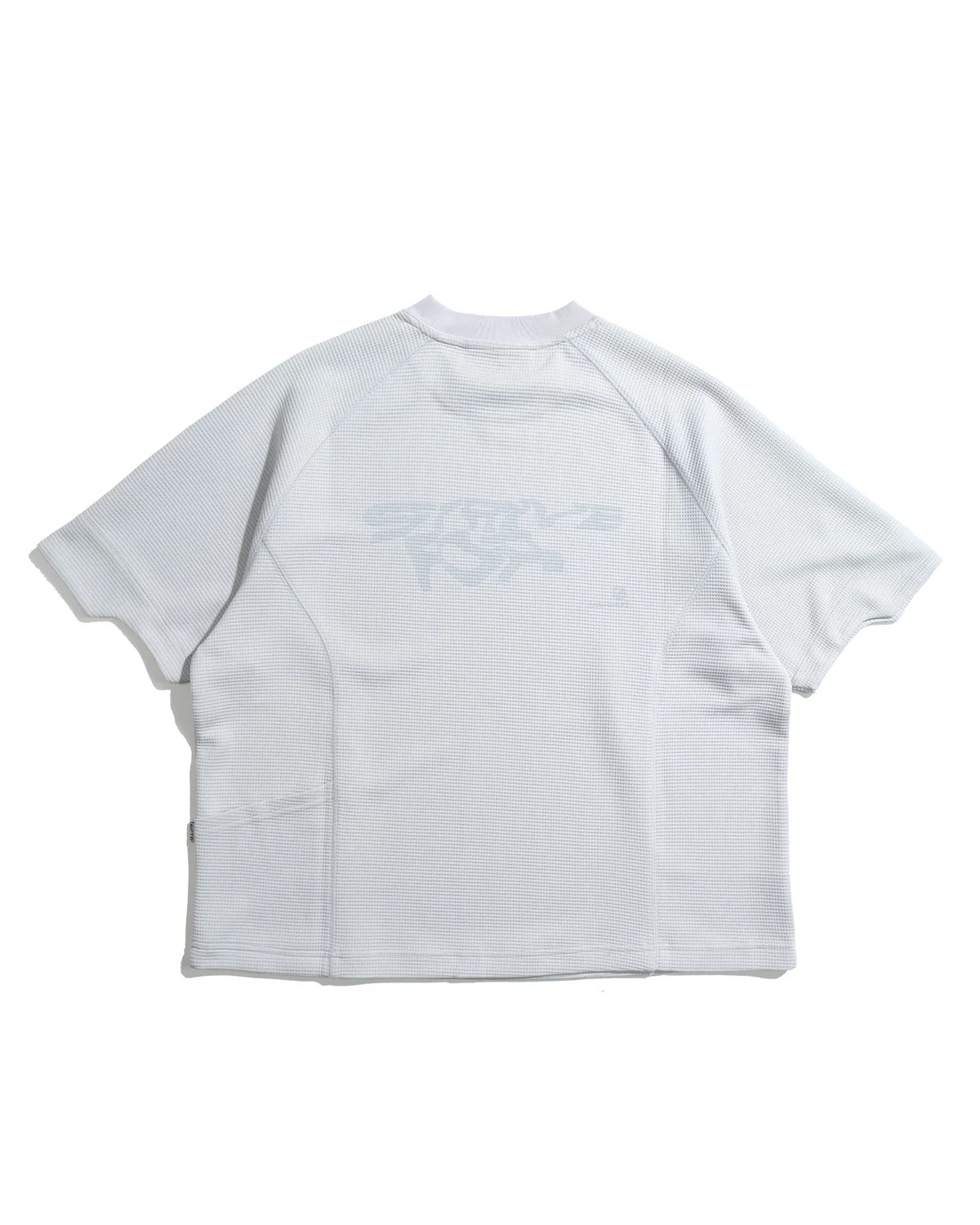 Octo Gambol  Light Grid Waffle T-shirt  - Grey | S26-PR-T3