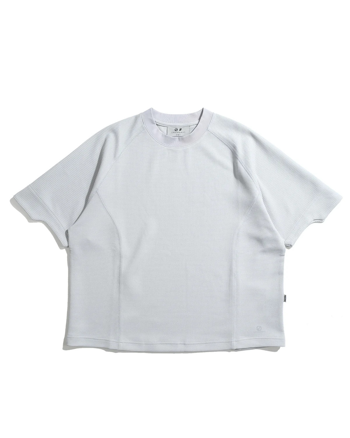 Octo Gambol  Light Grid Waffle T-shirt  - Grey | S26-PR-T3