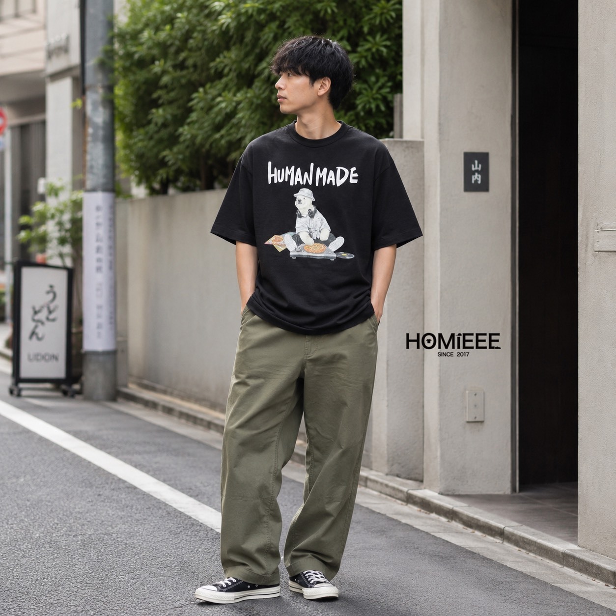 Human Made Graphic Tee 短袖 野餐 北極熊 黑色 白色 [HM31TE031]