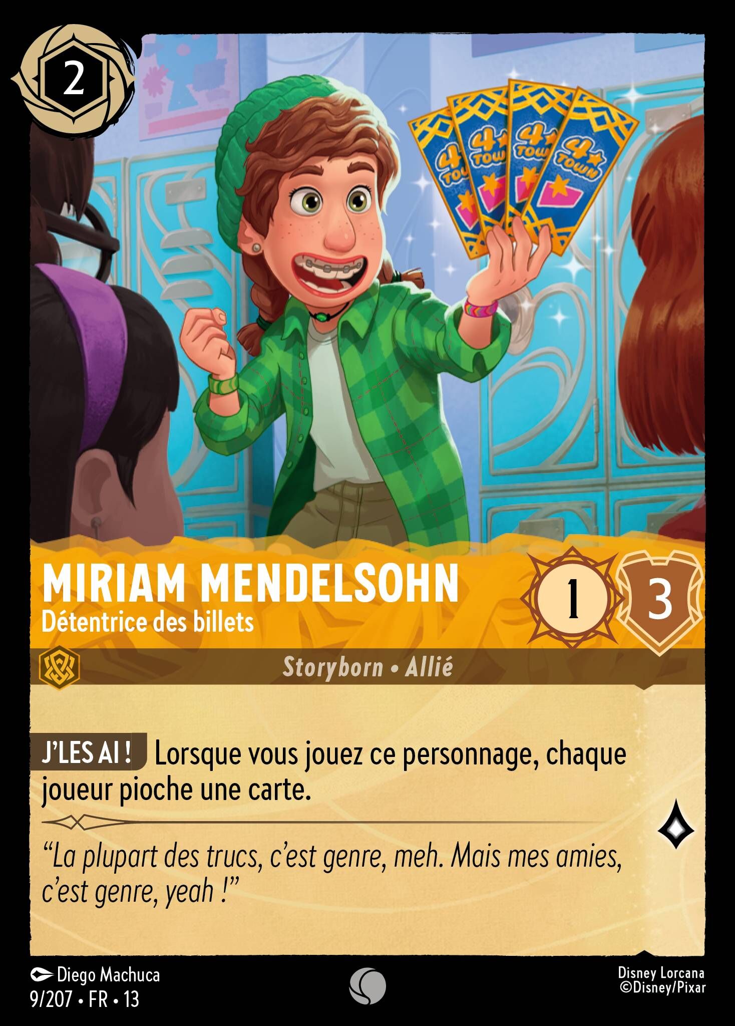 Attack of the Vine! - 9/207 Miriam Mendelsohn – Ticket Holder C