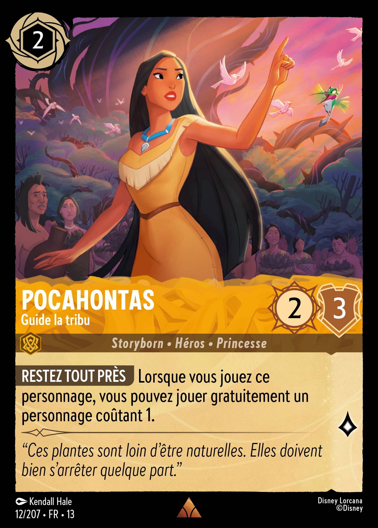 Attack of the Vine! - 12/207 Pocahontas – Guiding the Tribe R
