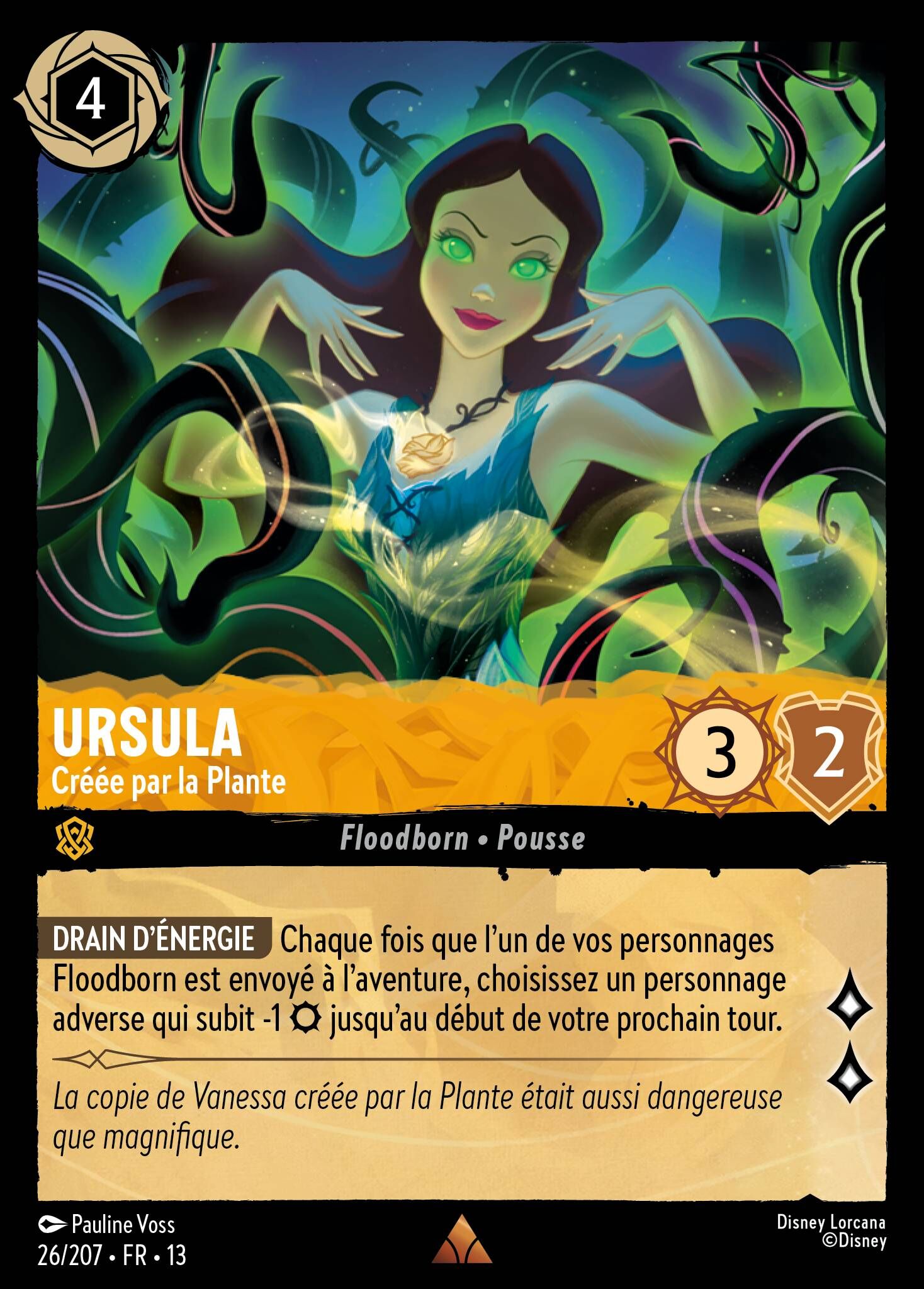 Attack of the Vine! - 26/207 Ursula – Created by the Vine R