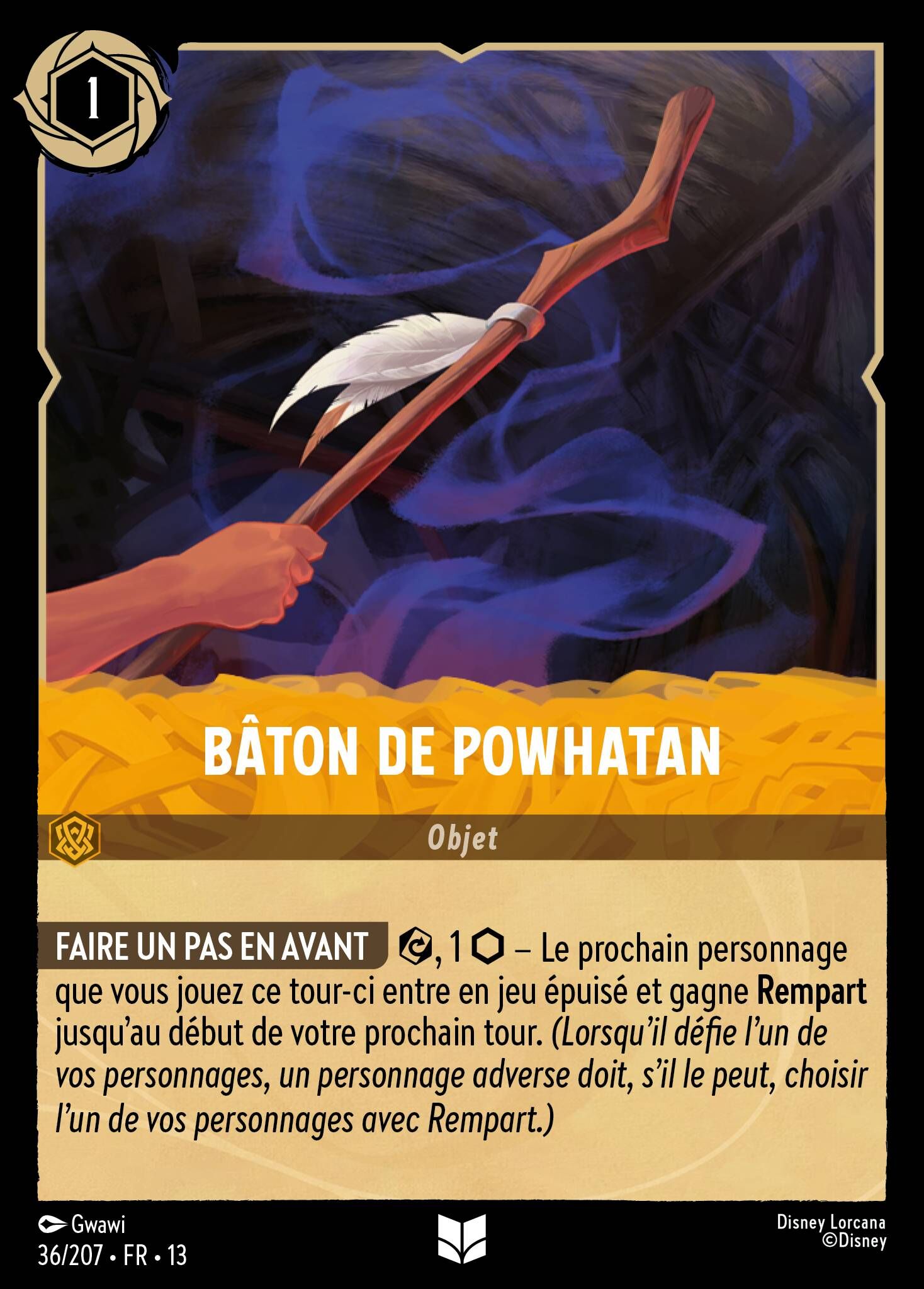 Attack of the Vine! - 36/207 Powhatan's Staff UC