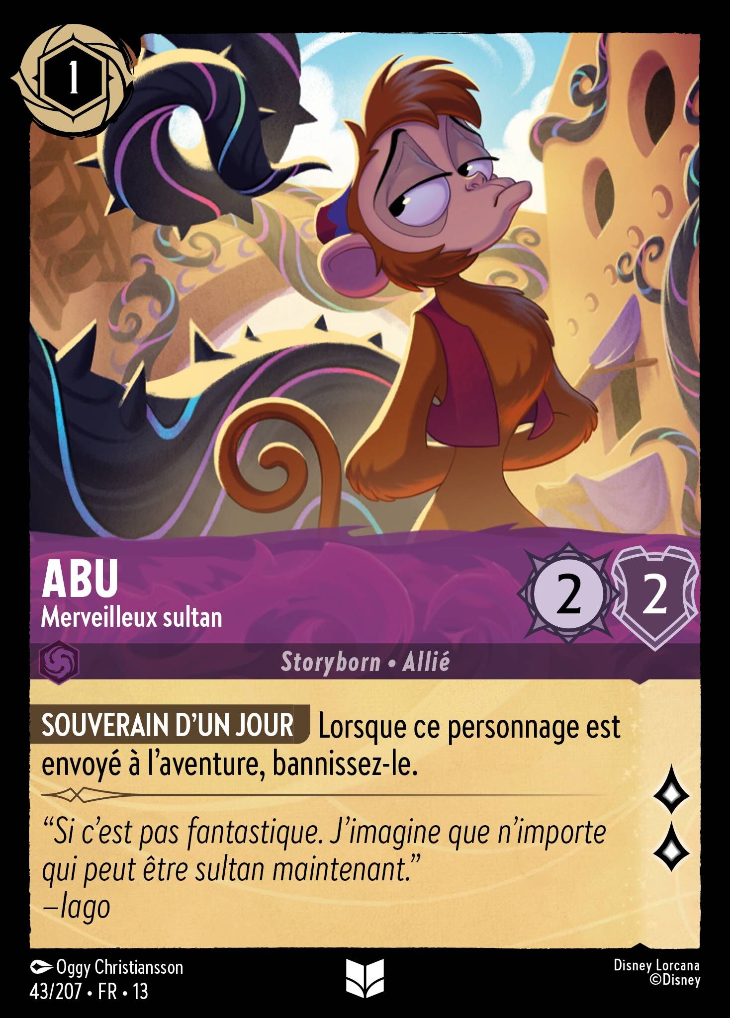 Attack of the Vine! - 43/207 Abu - Wise Sultan UC