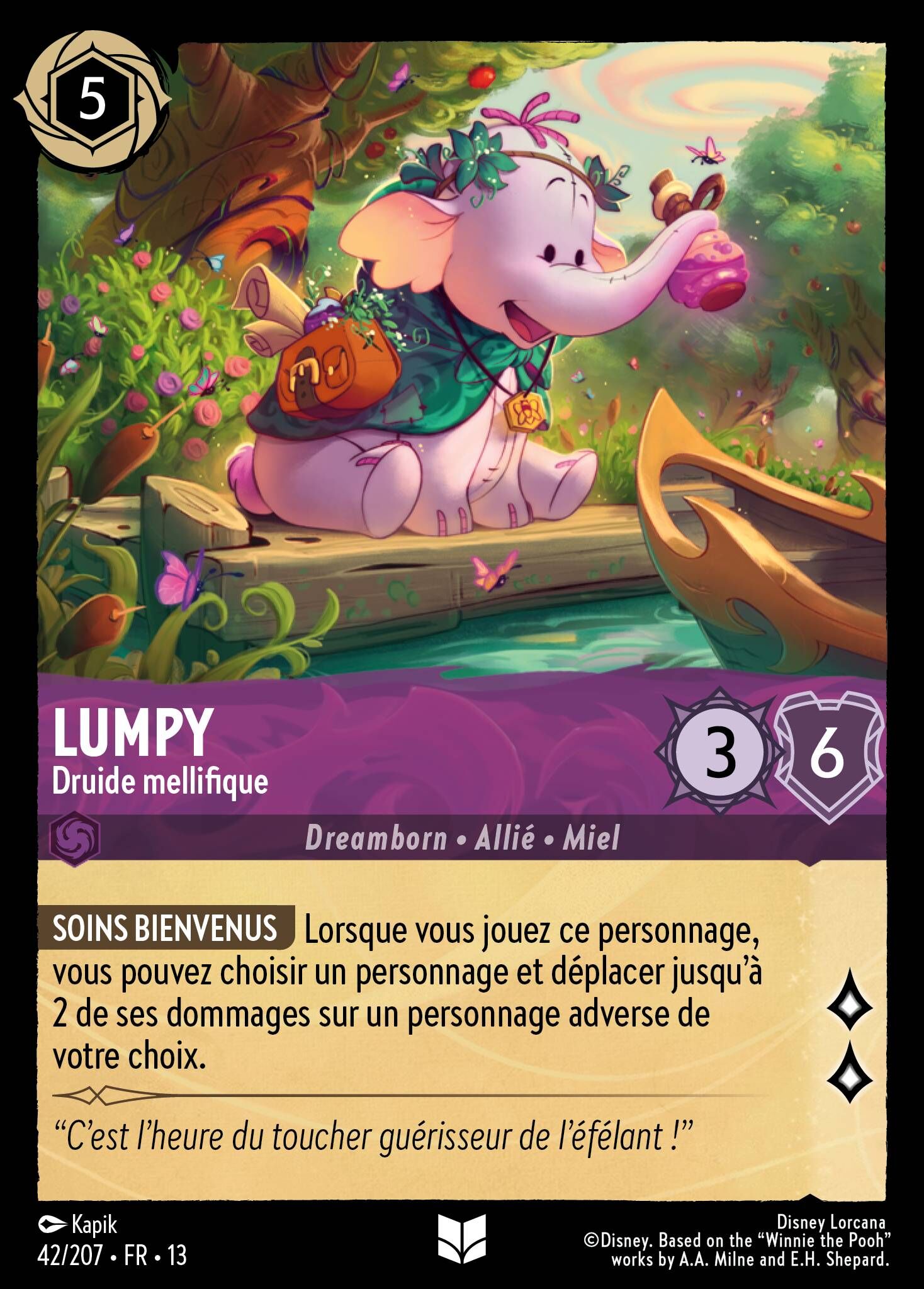 Attack of the Vine! - 42/207 Lumpy - Hunny Druid UC
