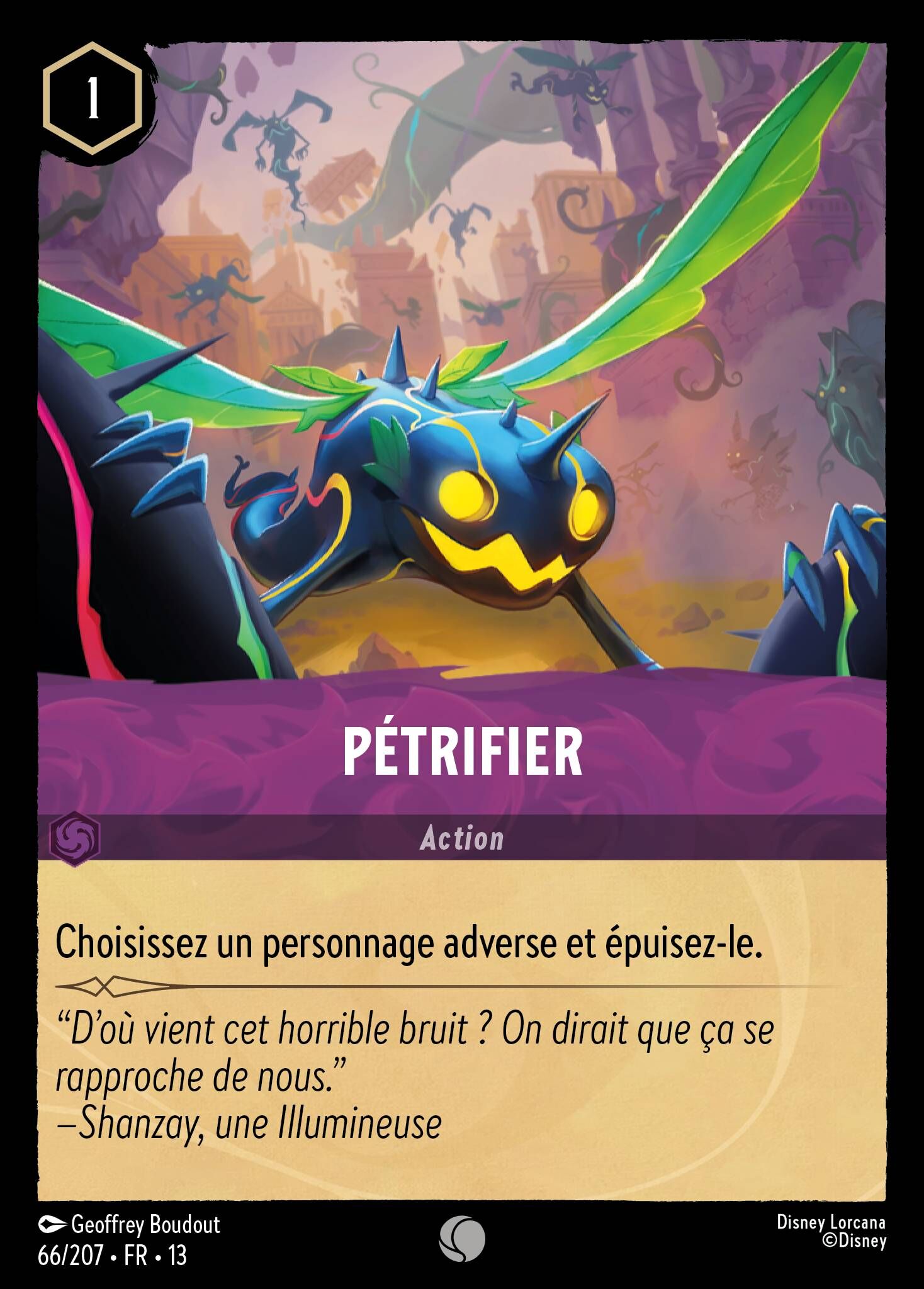 Attack of the Vine! - 66/207 Petrify C