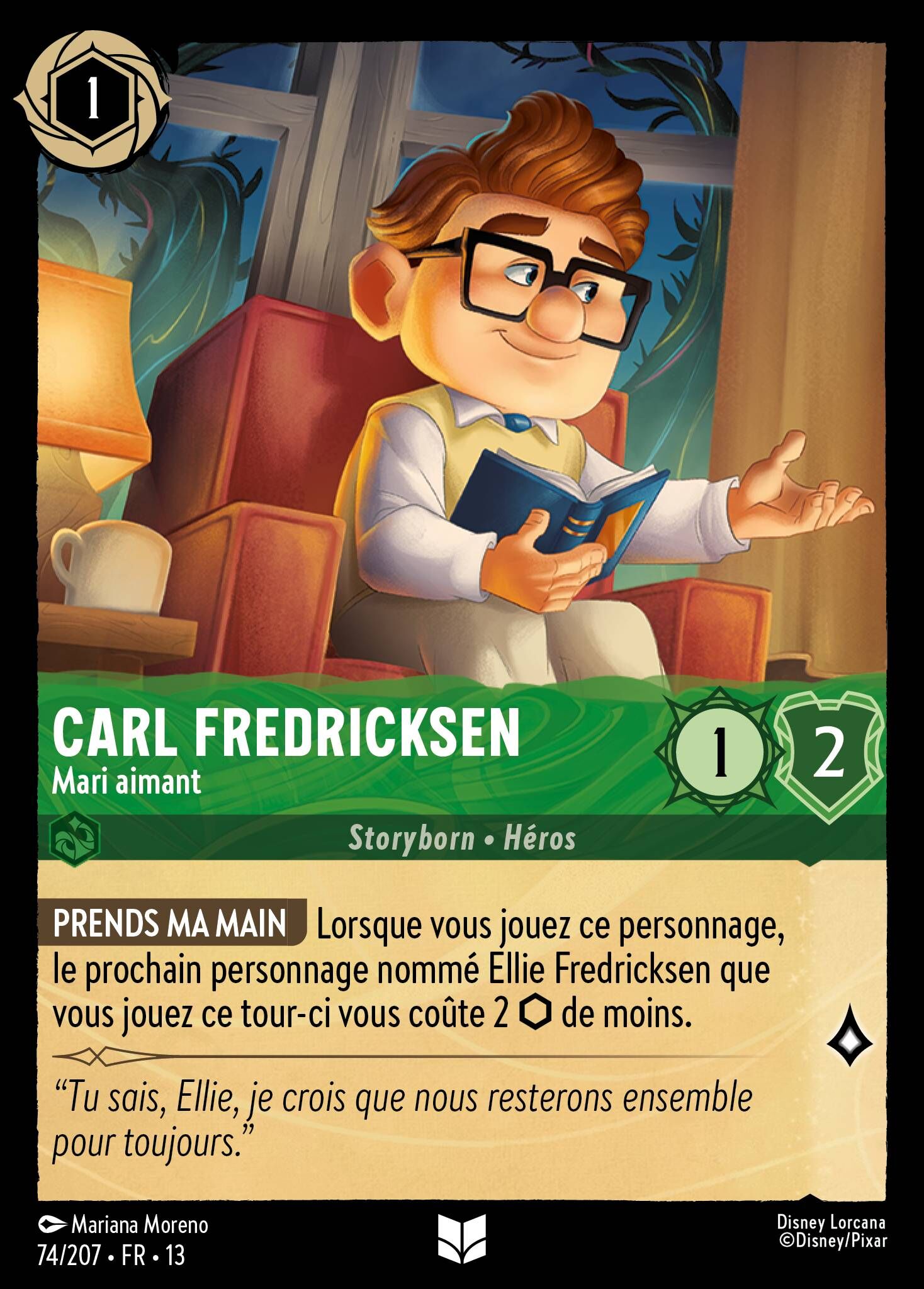 Attack of the Vine! - 74/207 Carl Fredricksen - Loving Husband UC